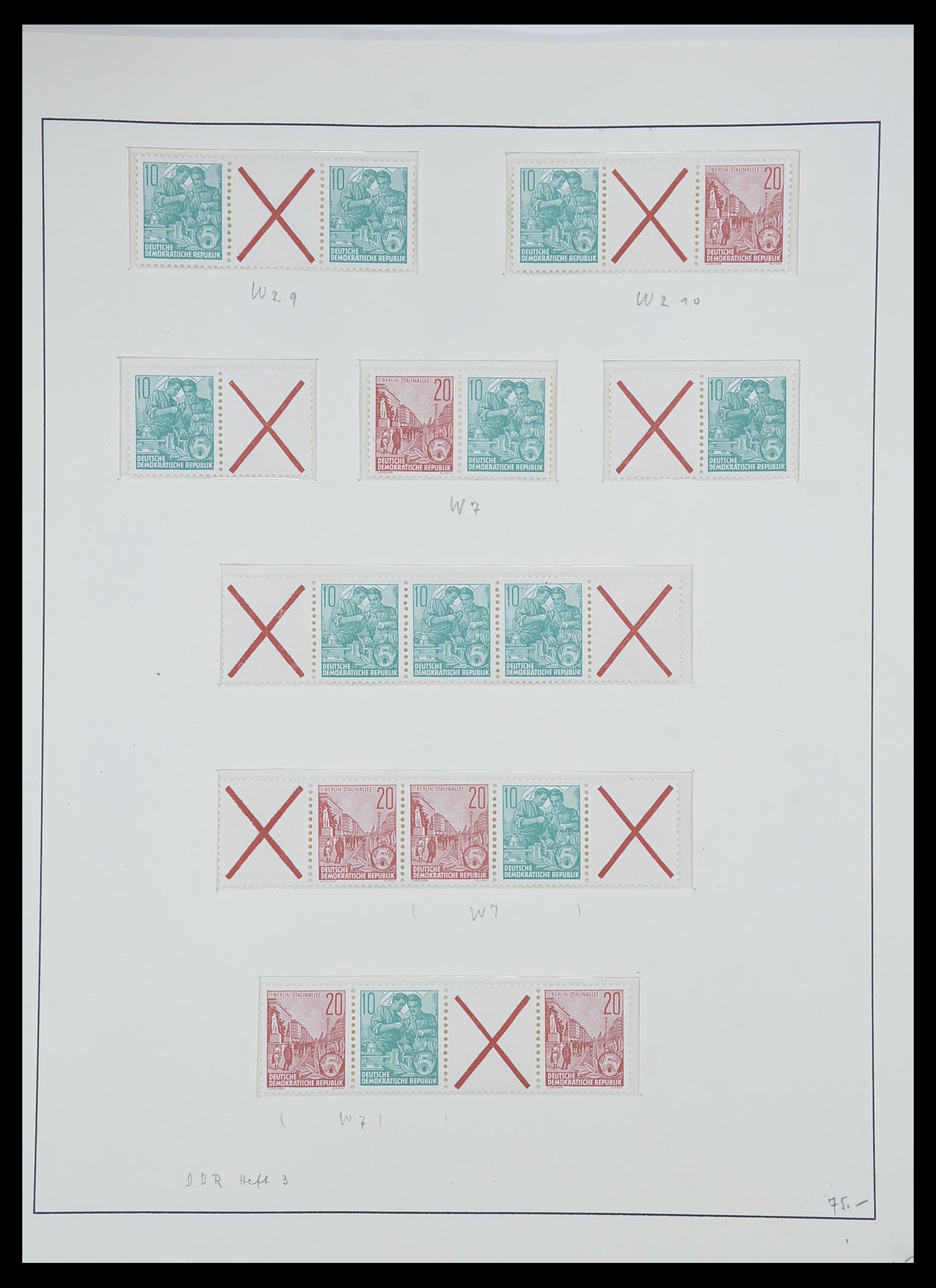 33281 130 - Postzegelverzameling 33281 DDR 1945-1990.