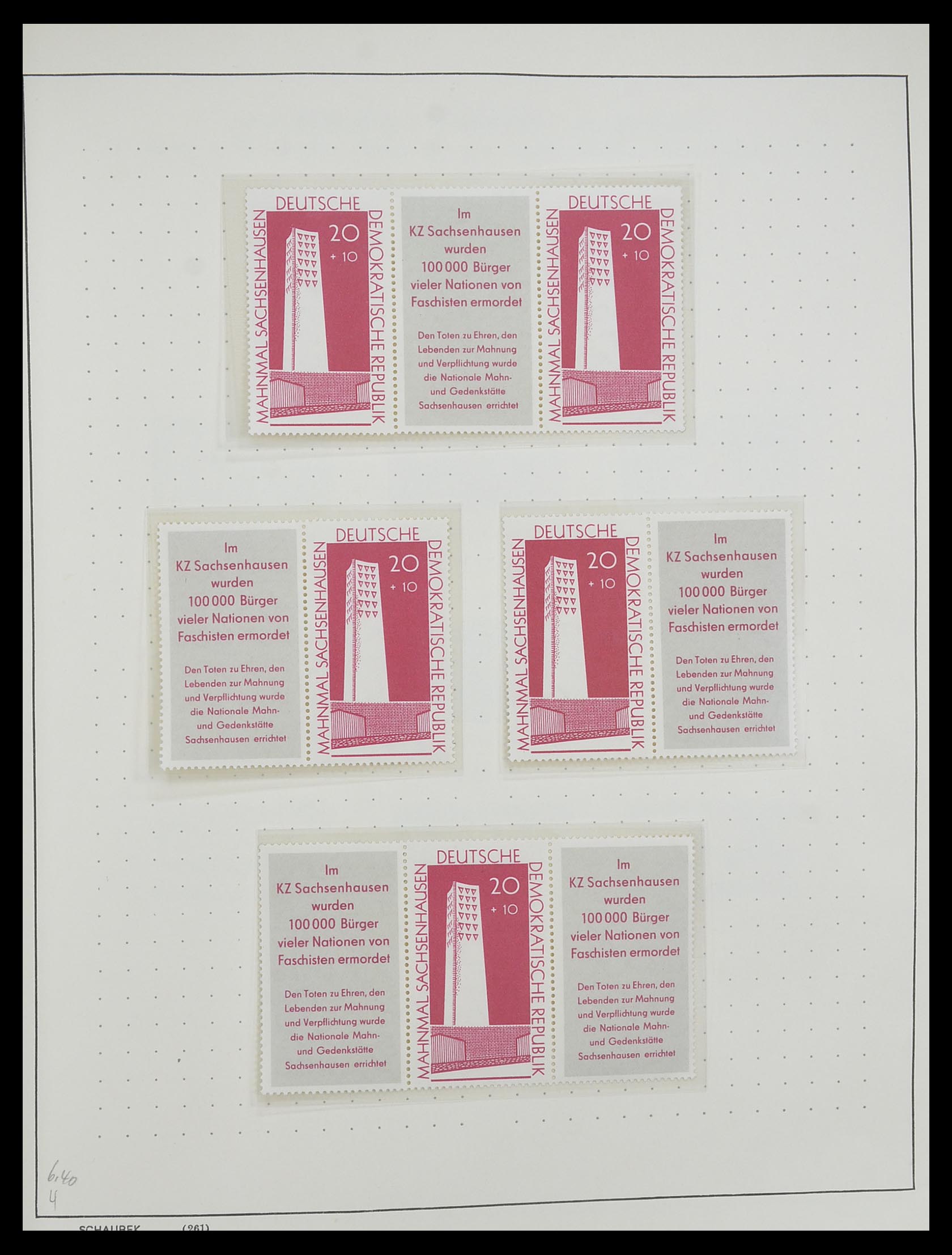 33281 135 - Postzegelverzameling 33281 DDR 1945-1990.