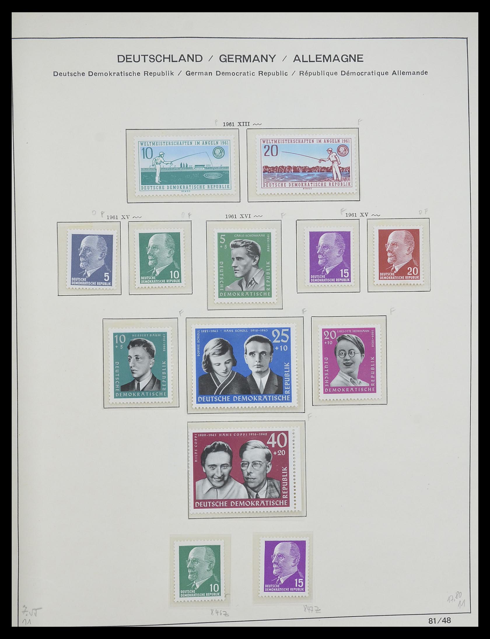 33281 137 - Postzegelverzameling 33281 DDR 1945-1990.