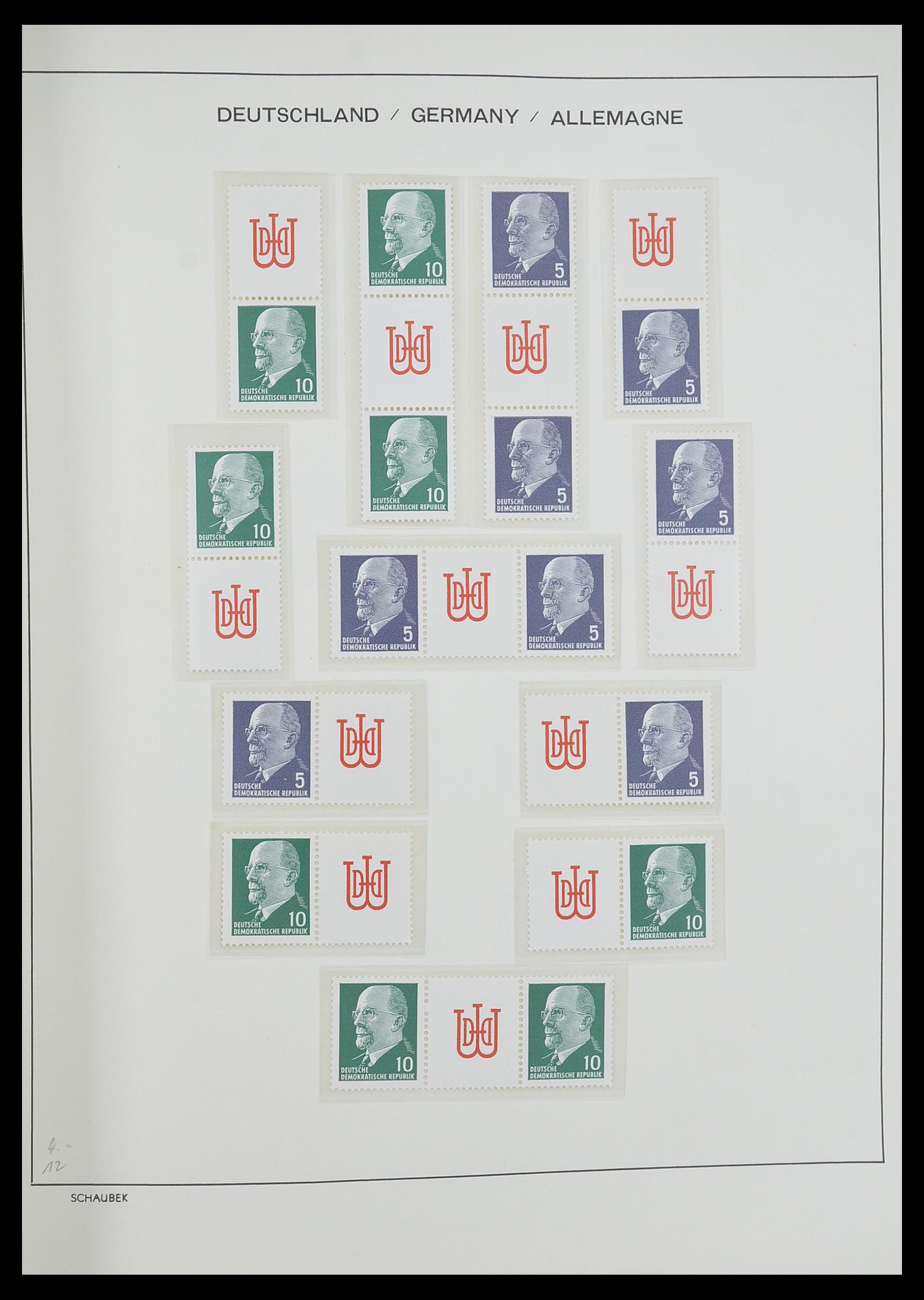 33281 139 - Postzegelverzameling 33281 DDR 1945-1990.
