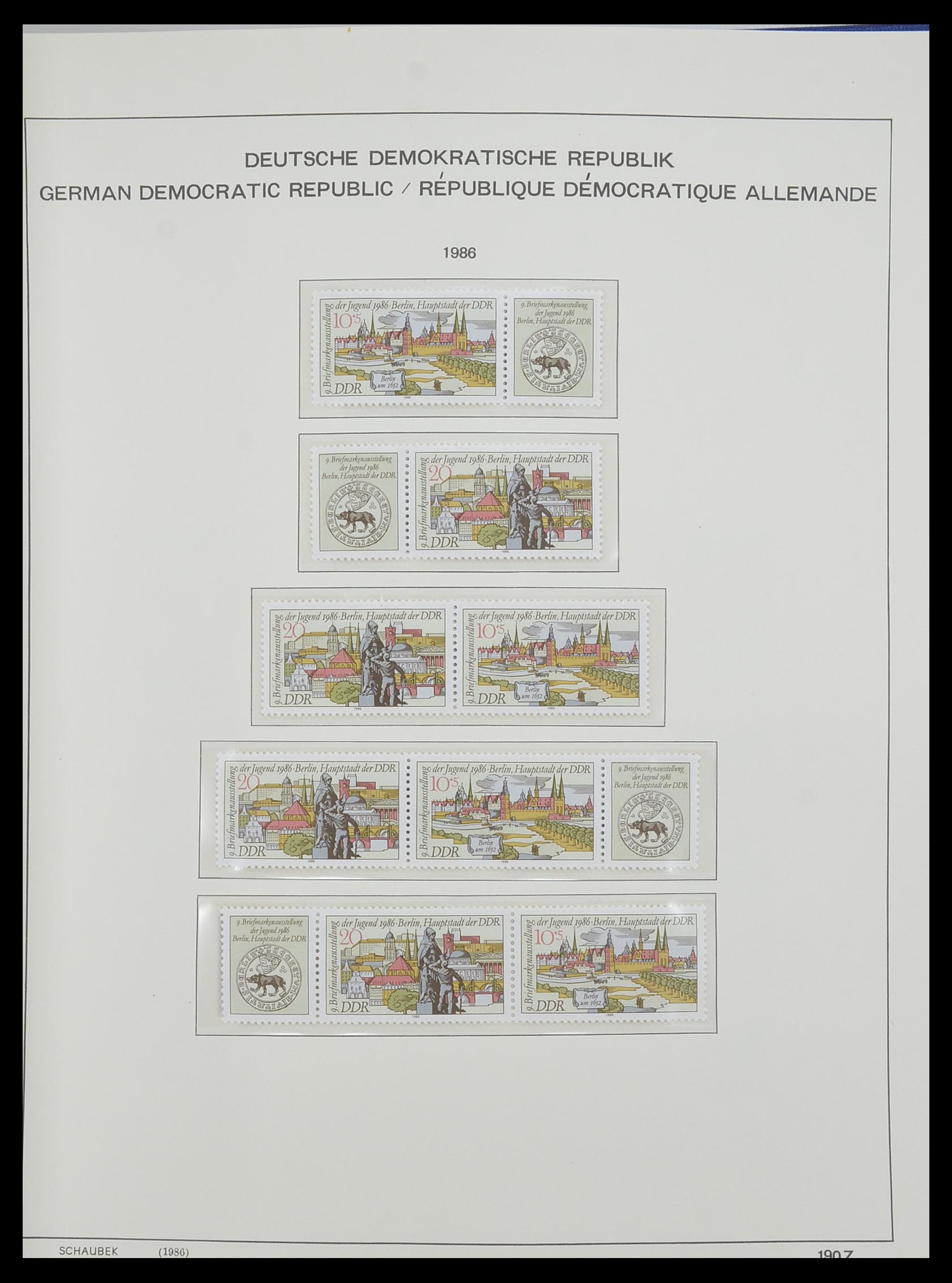 33281 603 - Postzegelverzameling 33281 DDR 1945-1990.