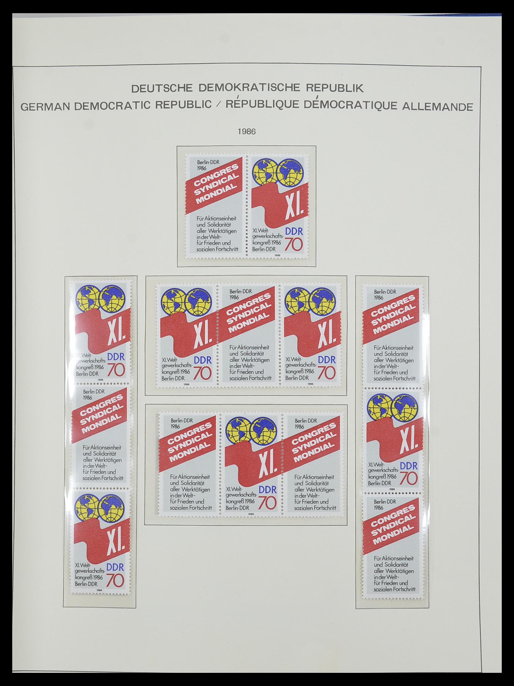 33281 604 - Postzegelverzameling 33281 DDR 1945-1990.