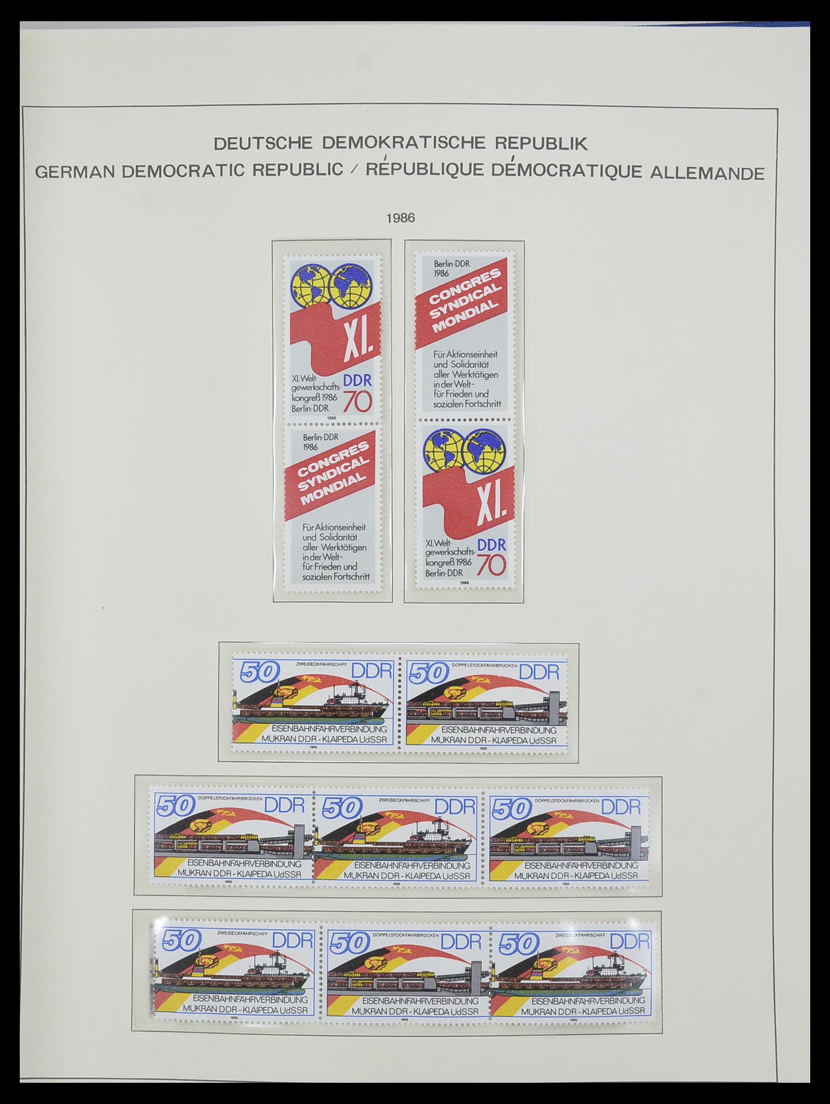 33281 605 - Postzegelverzameling 33281 DDR 1945-1990.
