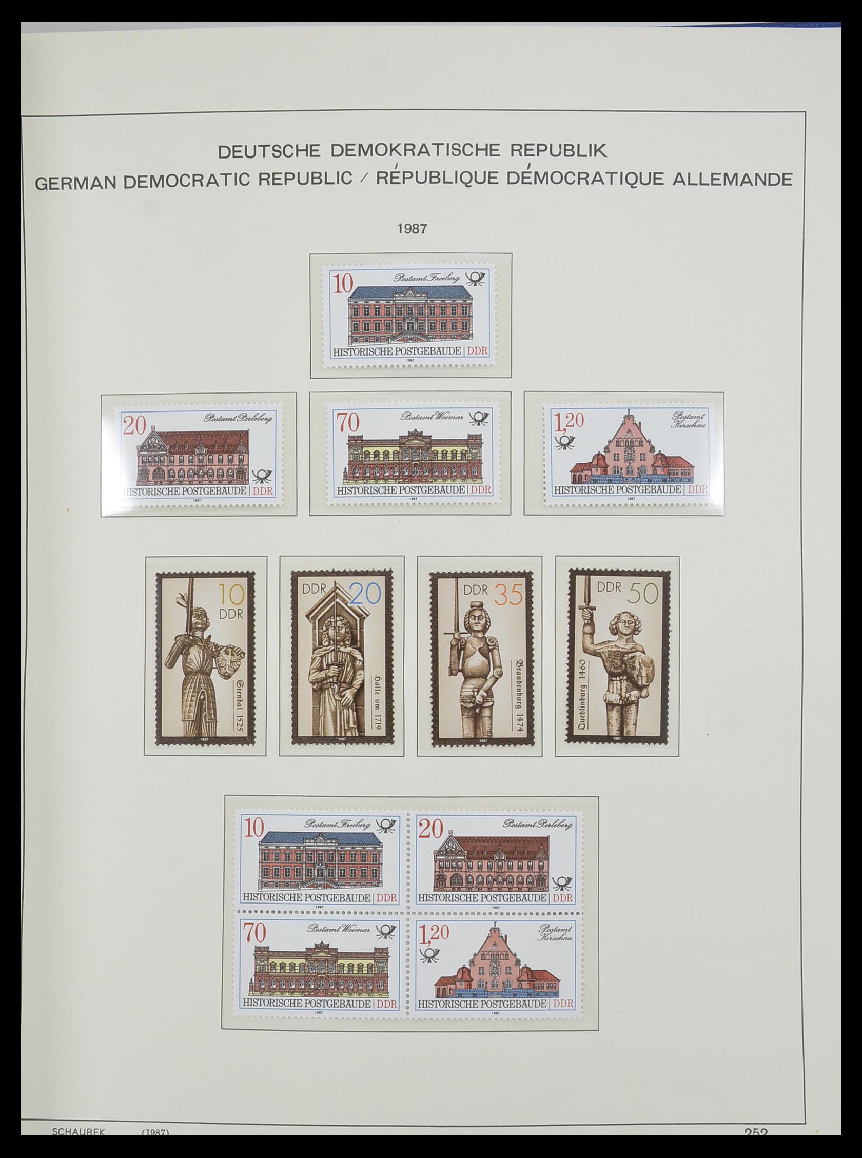 33281 607 - Postzegelverzameling 33281 DDR 1945-1990.