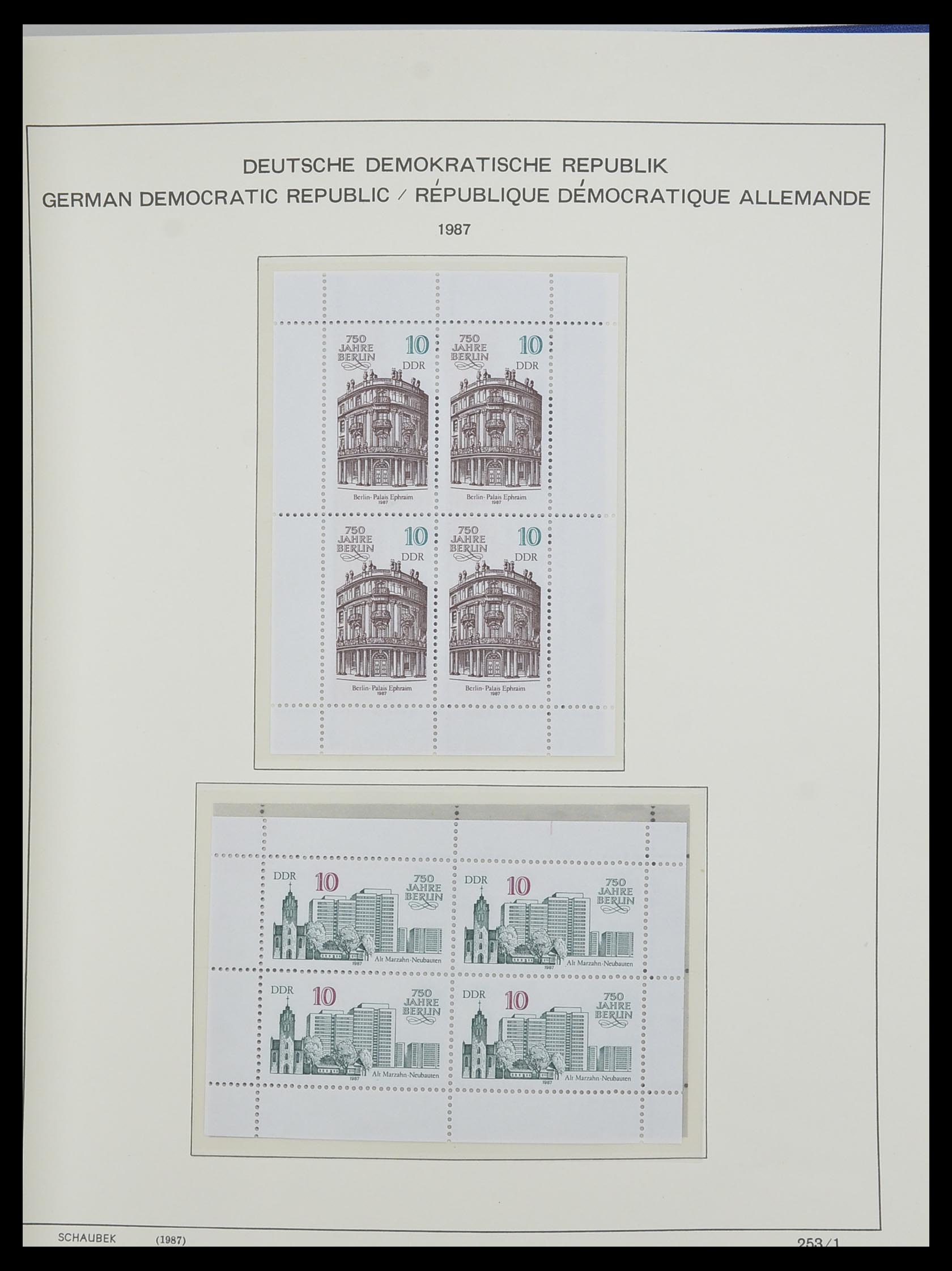 33281 609 - Postzegelverzameling 33281 DDR 1945-1990.