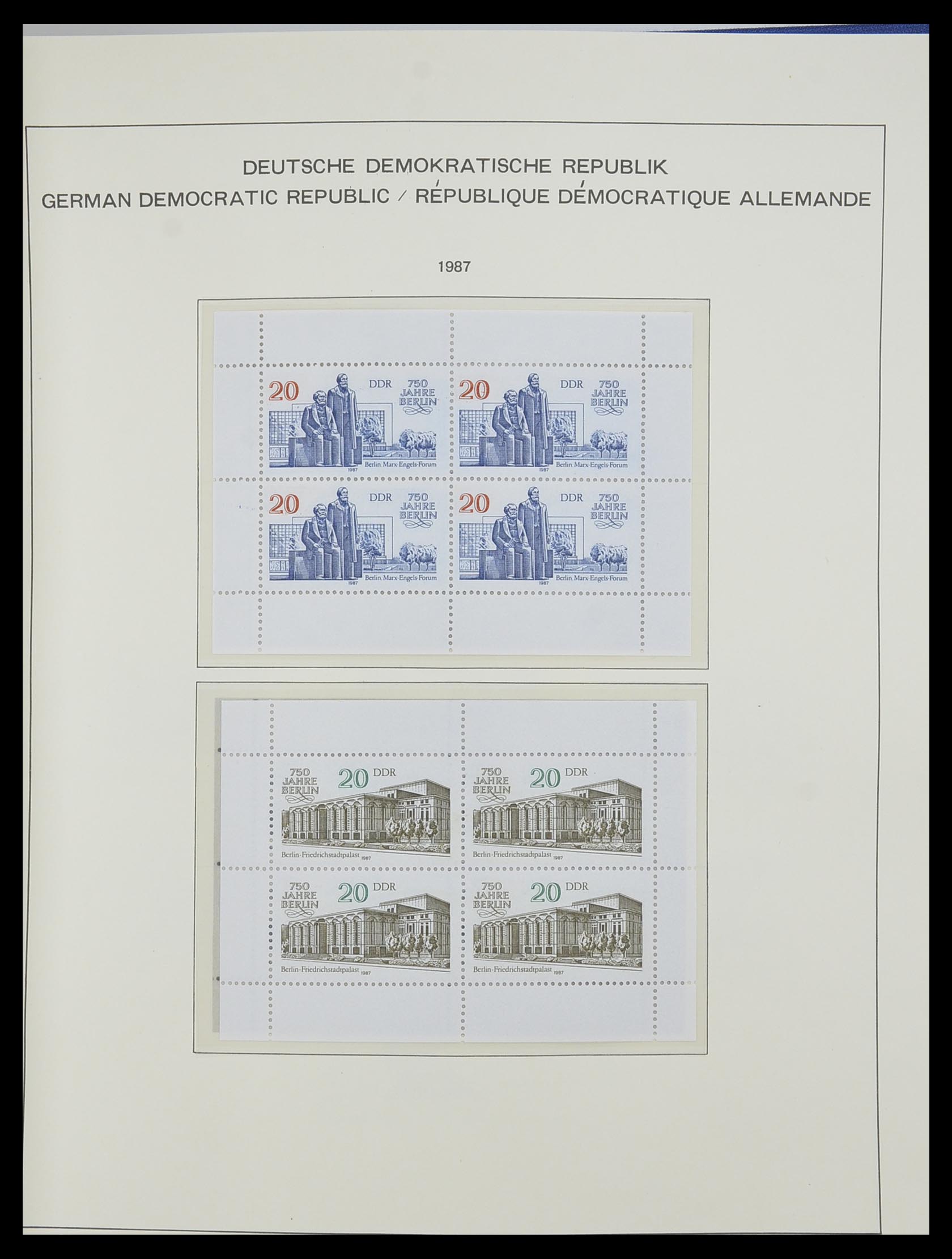 33281 610 - Postzegelverzameling 33281 DDR 1945-1990.