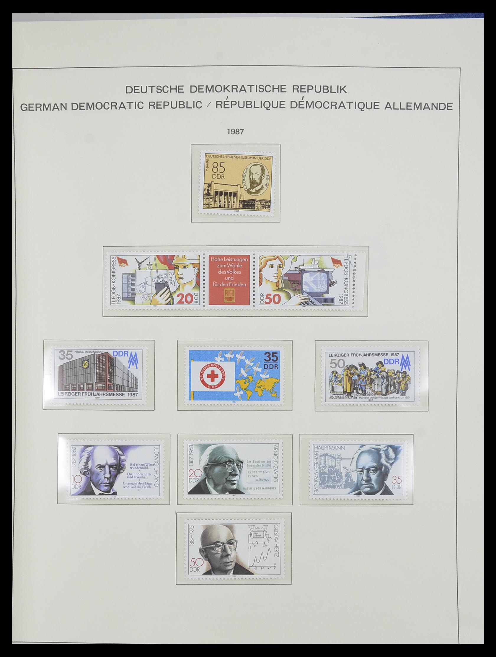 33281 611 - Postzegelverzameling 33281 DDR 1945-1990.