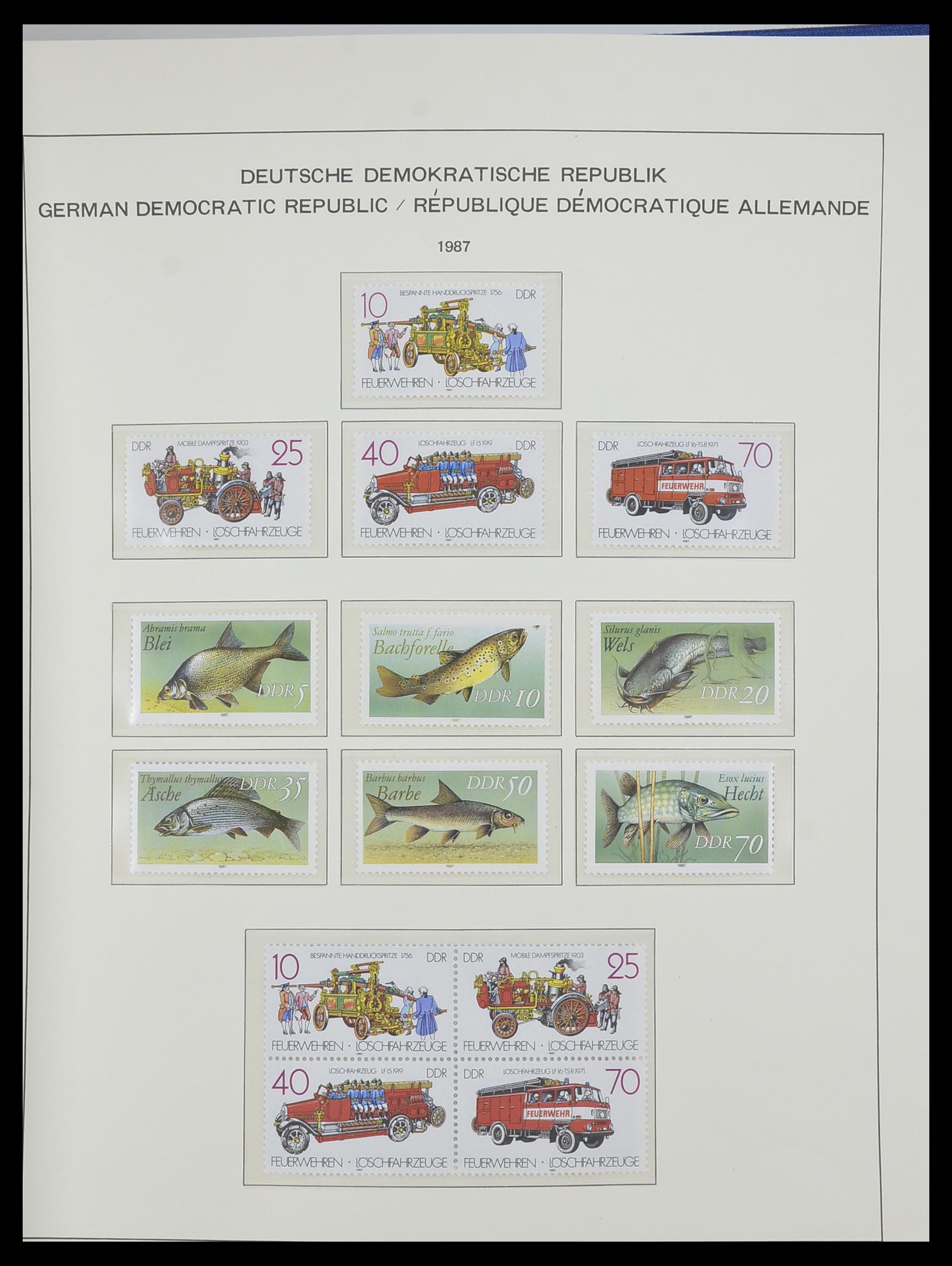 33281 612 - Postzegelverzameling 33281 DDR 1945-1990.