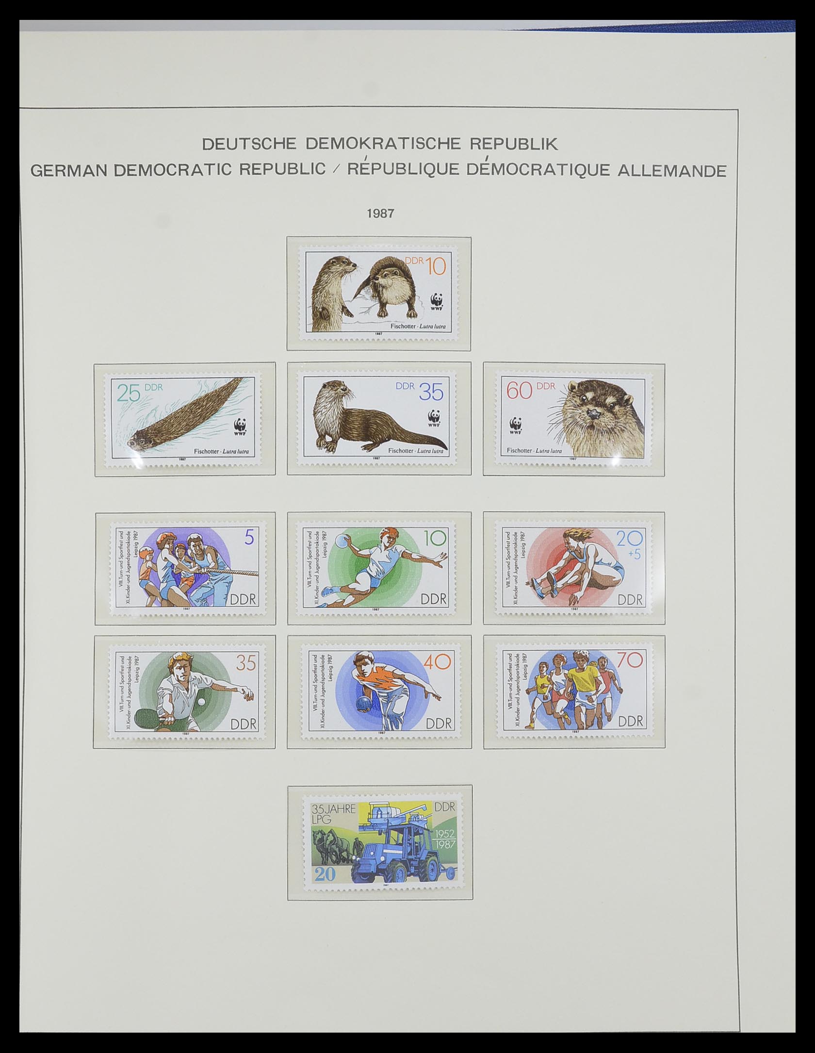 33281 615 - Postzegelverzameling 33281 DDR 1945-1990.