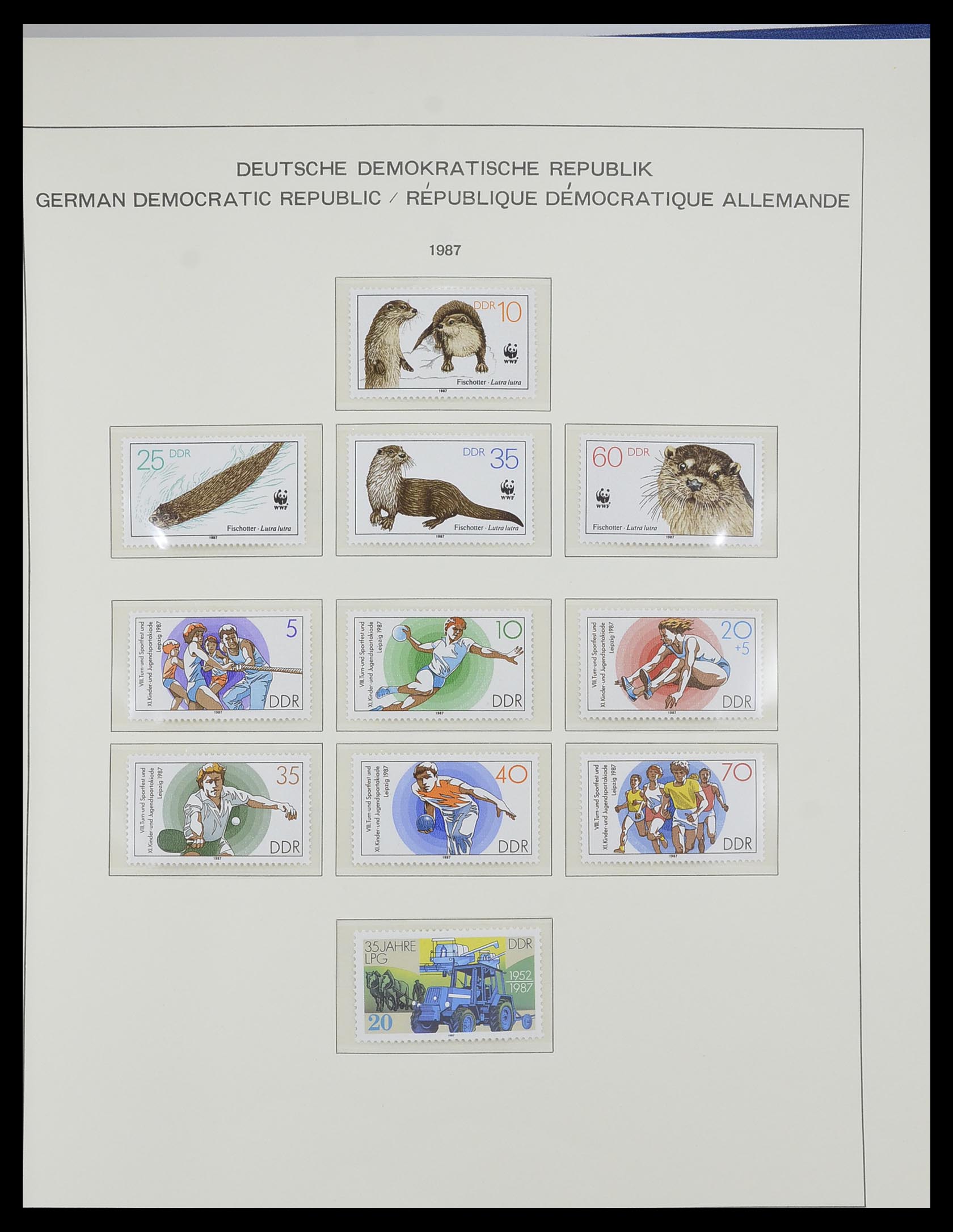 33281 616 - Postzegelverzameling 33281 DDR 1945-1990.