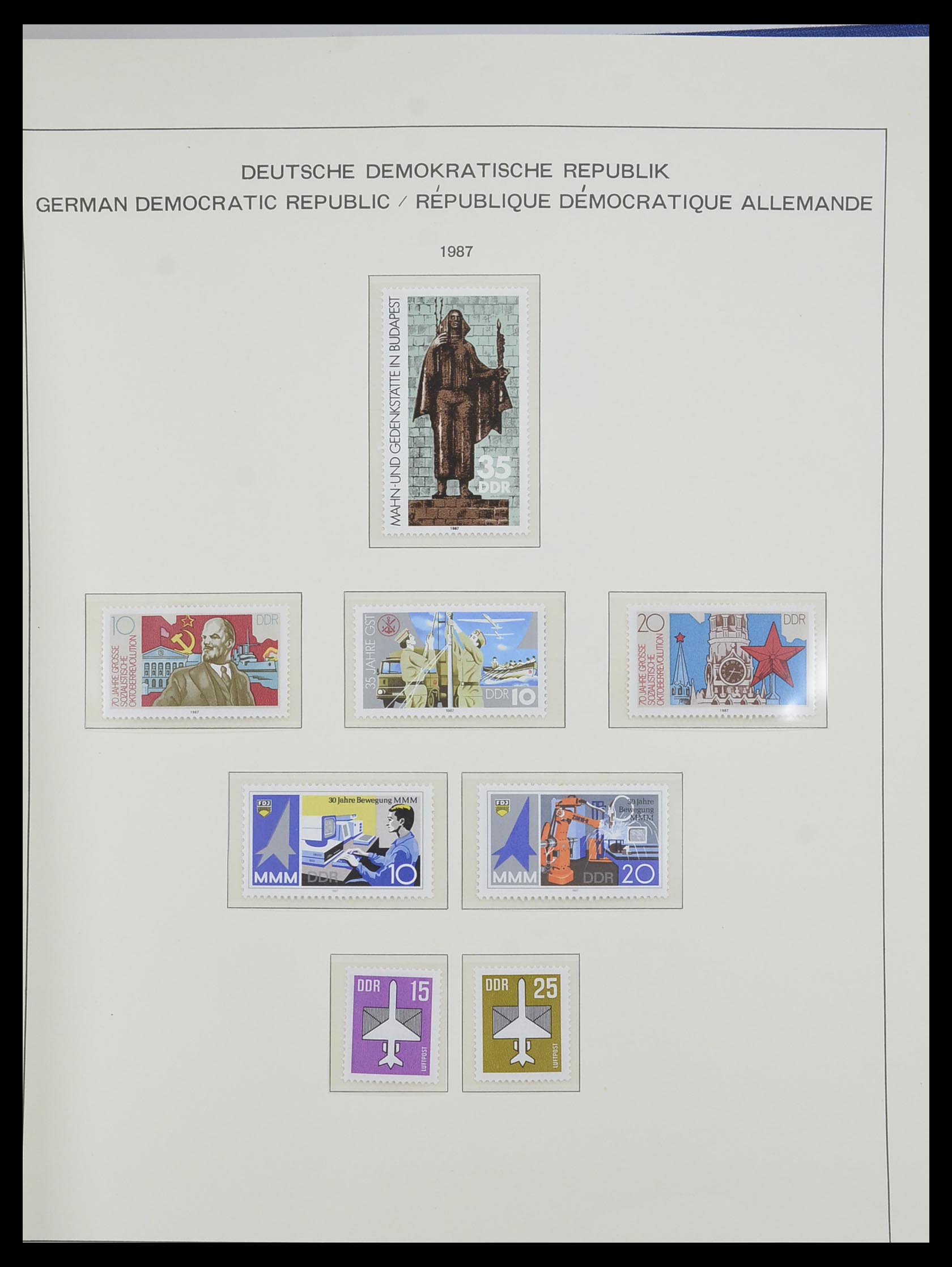 33281 618 - Postzegelverzameling 33281 DDR 1945-1990.