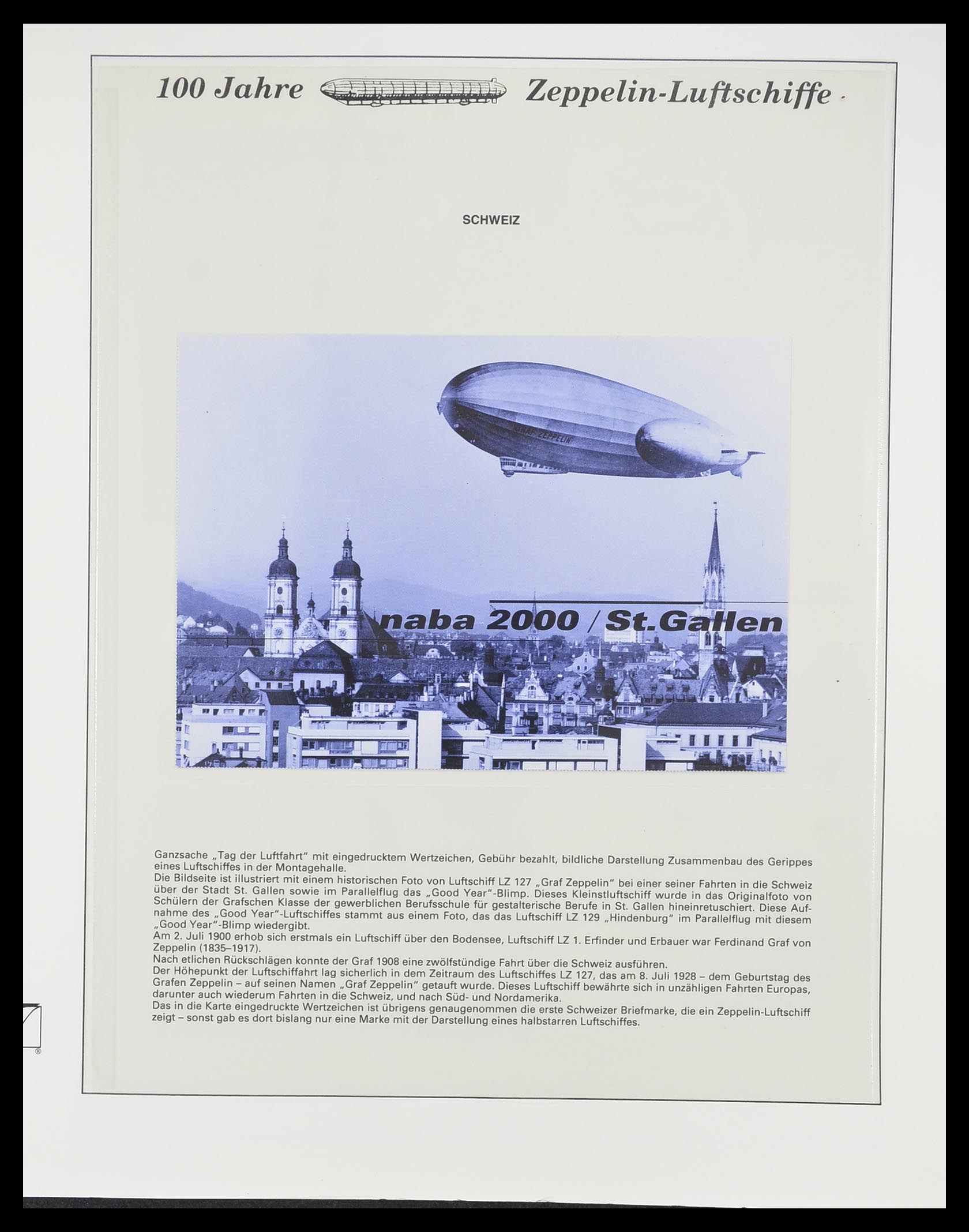 33307 102 - Stamp collection 33307 Thematic Zeppelin 1952-2010!