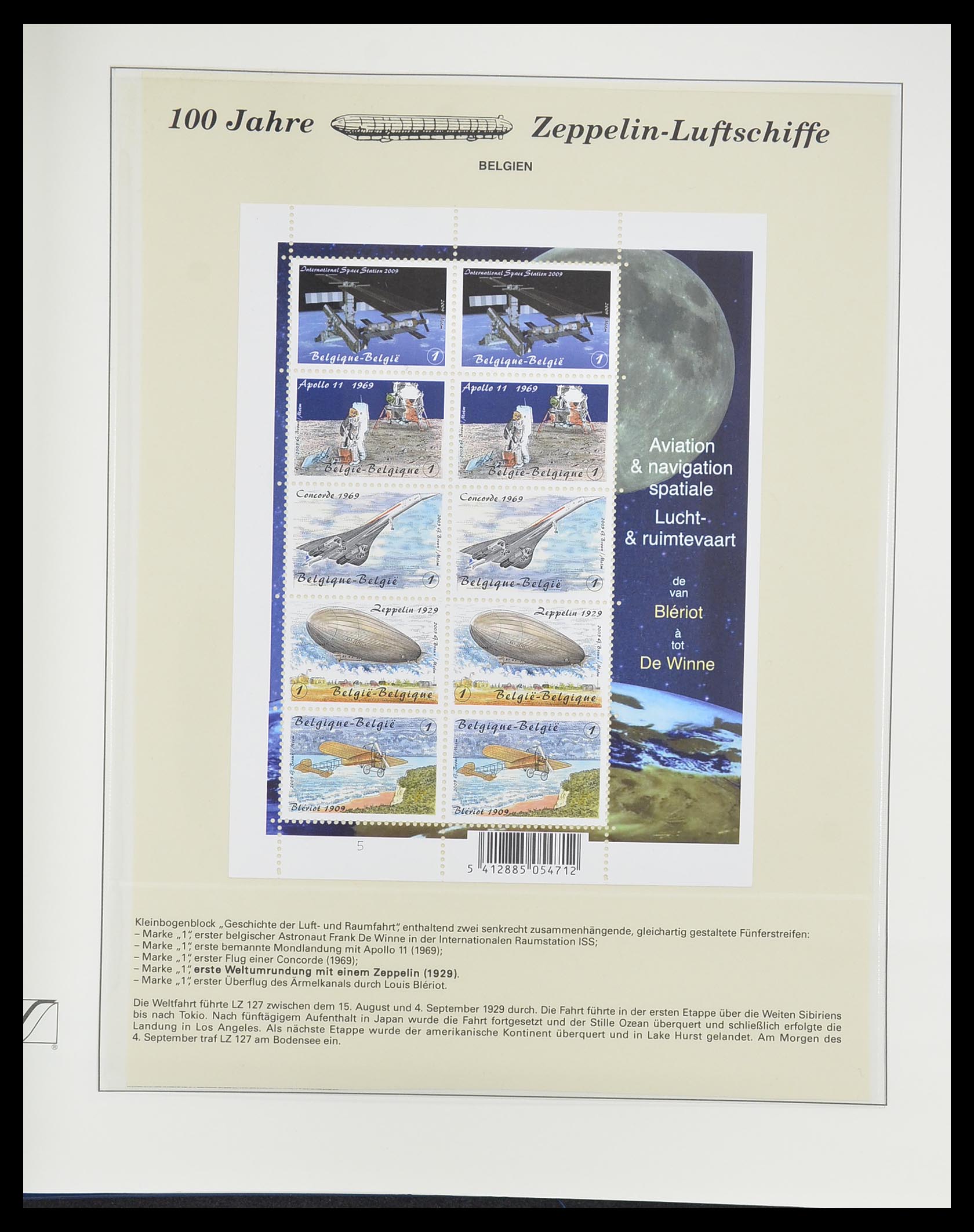 33307 116 - Stamp collection 33307 Thematic Zeppelin 1952-2010!