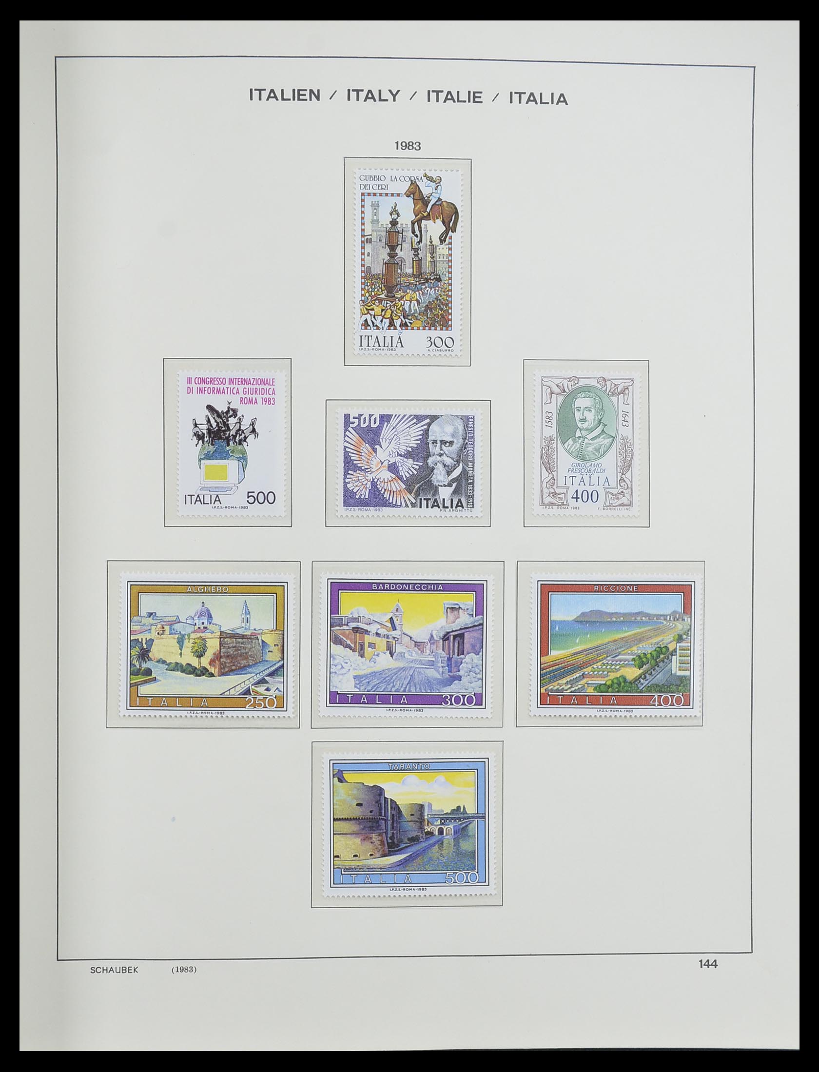 33340 147 - Stamp collection 33340 Italy 1861-1996.