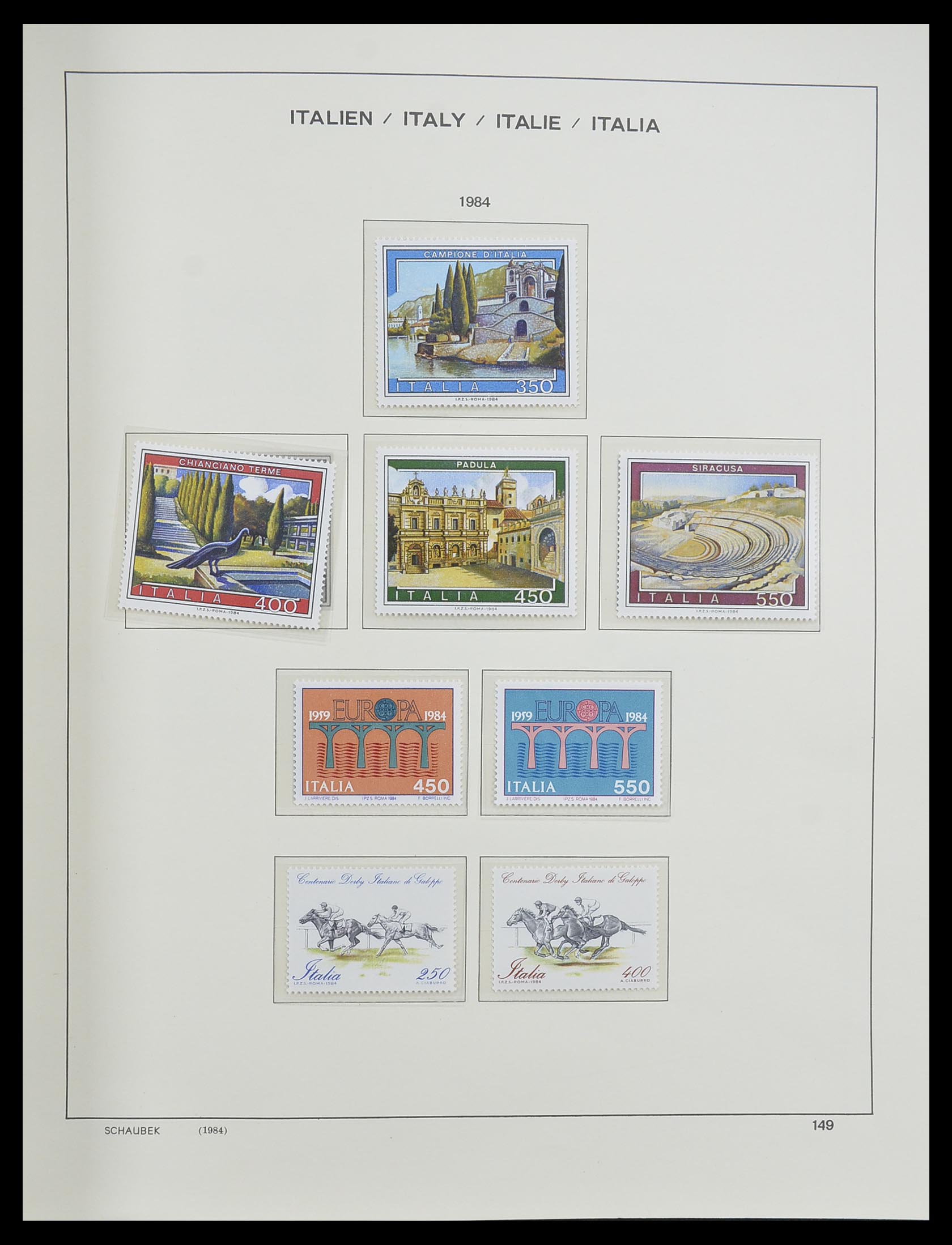 33340 152 - Stamp collection 33340 Italy 1861-1996.