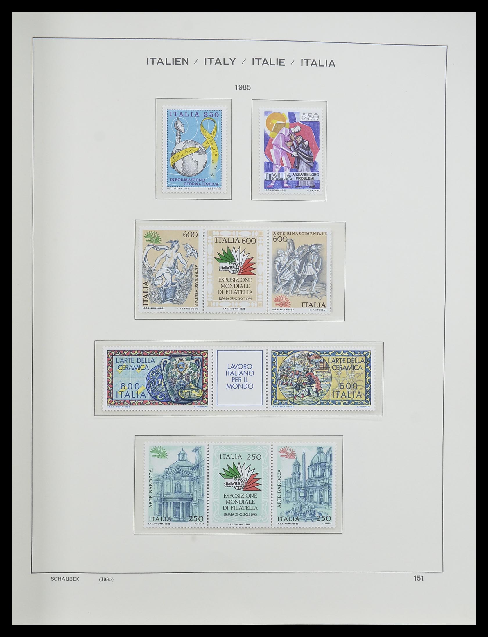 33340 154 - Stamp collection 33340 Italy 1861-1996.