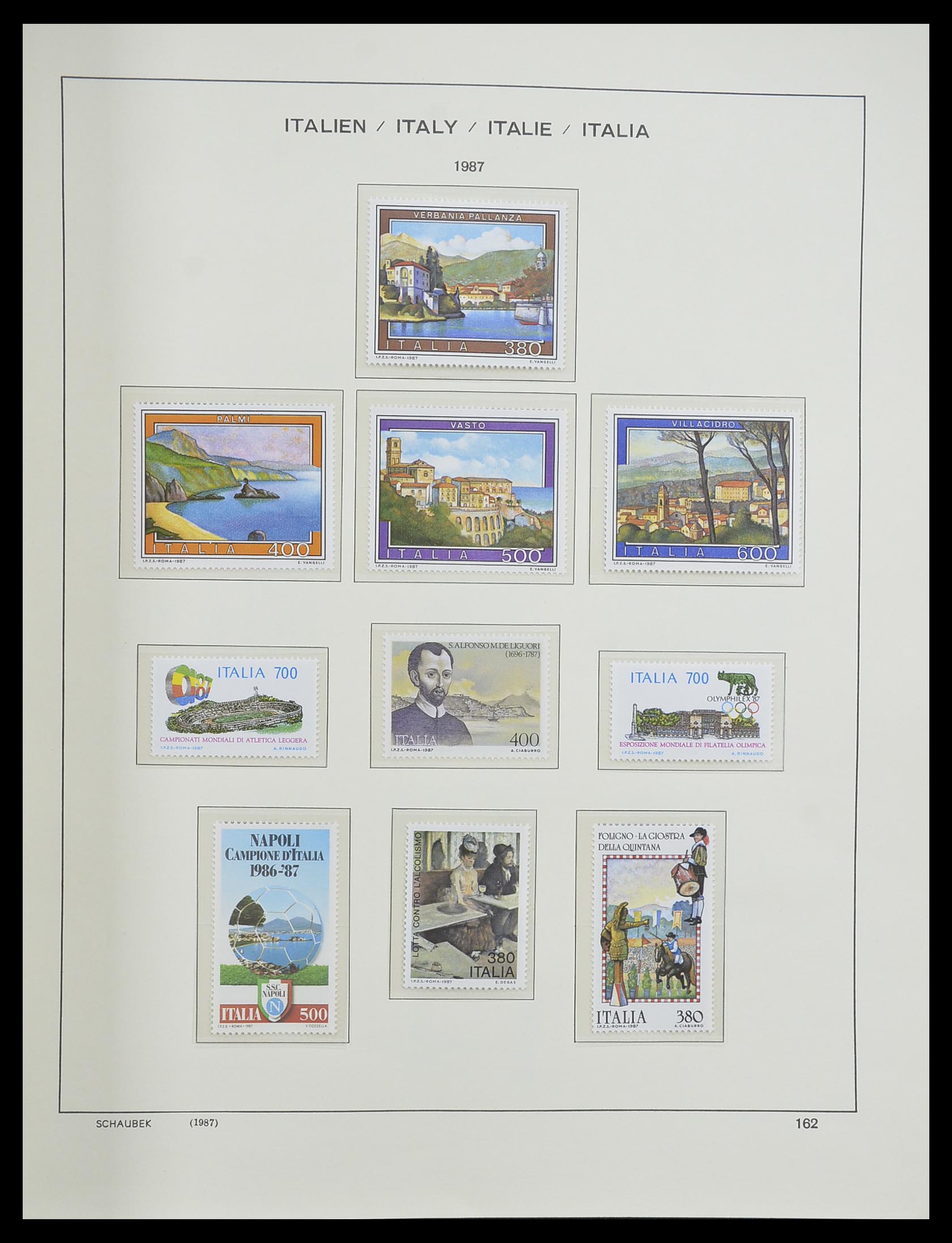 33340 166 - Stamp collection 33340 Italy 1861-1996.