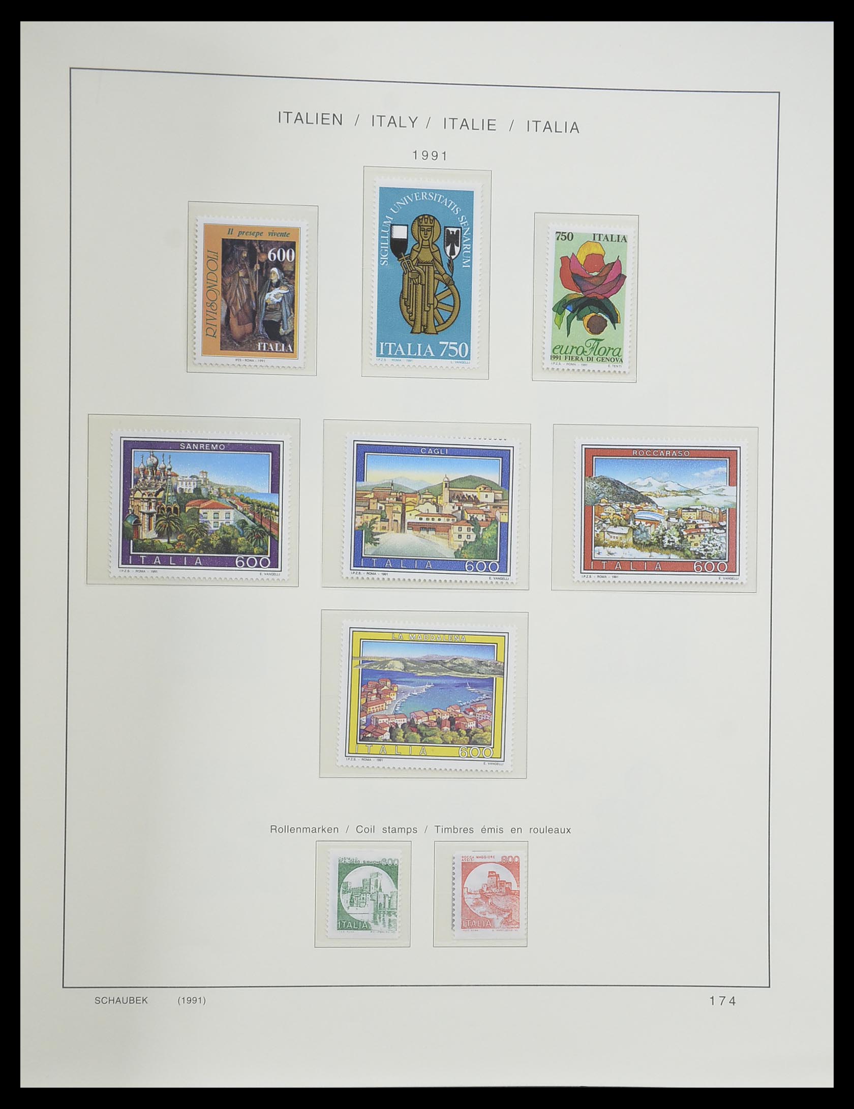 33340 186 - Stamp collection 33340 Italy 1861-1996.