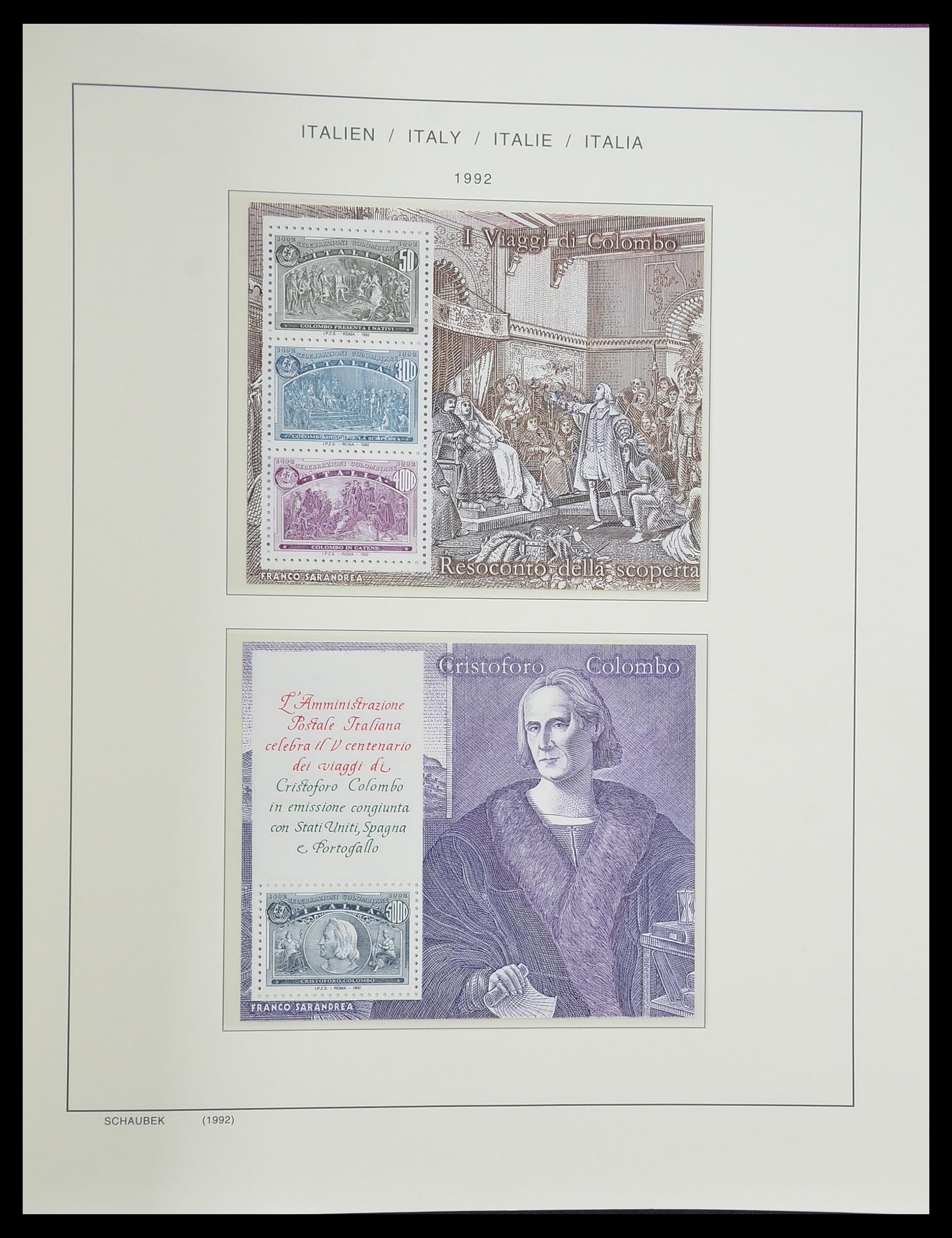33340 194 - Stamp collection 33340 Italy 1861-1996.