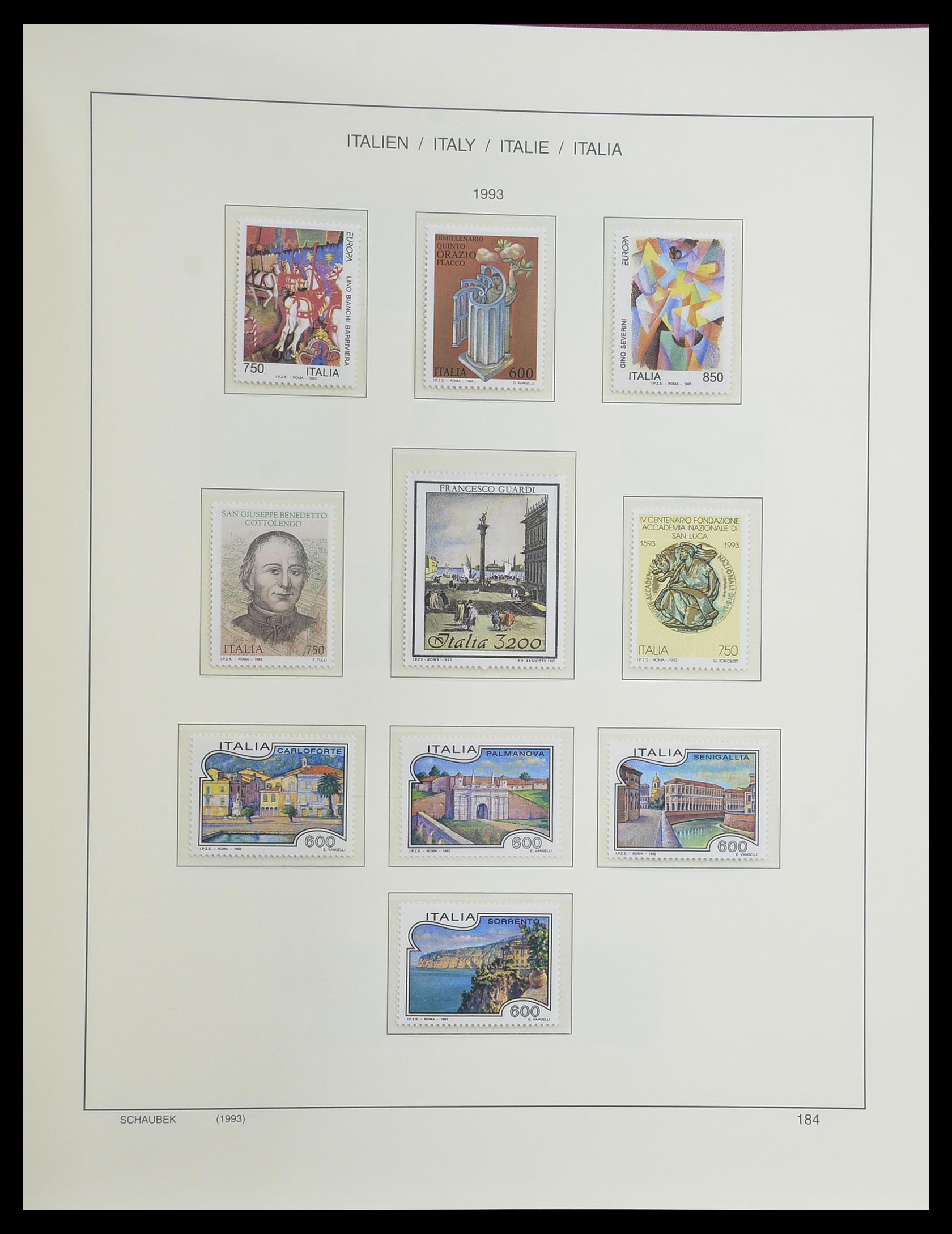 33340 199 - Stamp collection 33340 Italy 1861-1996.
