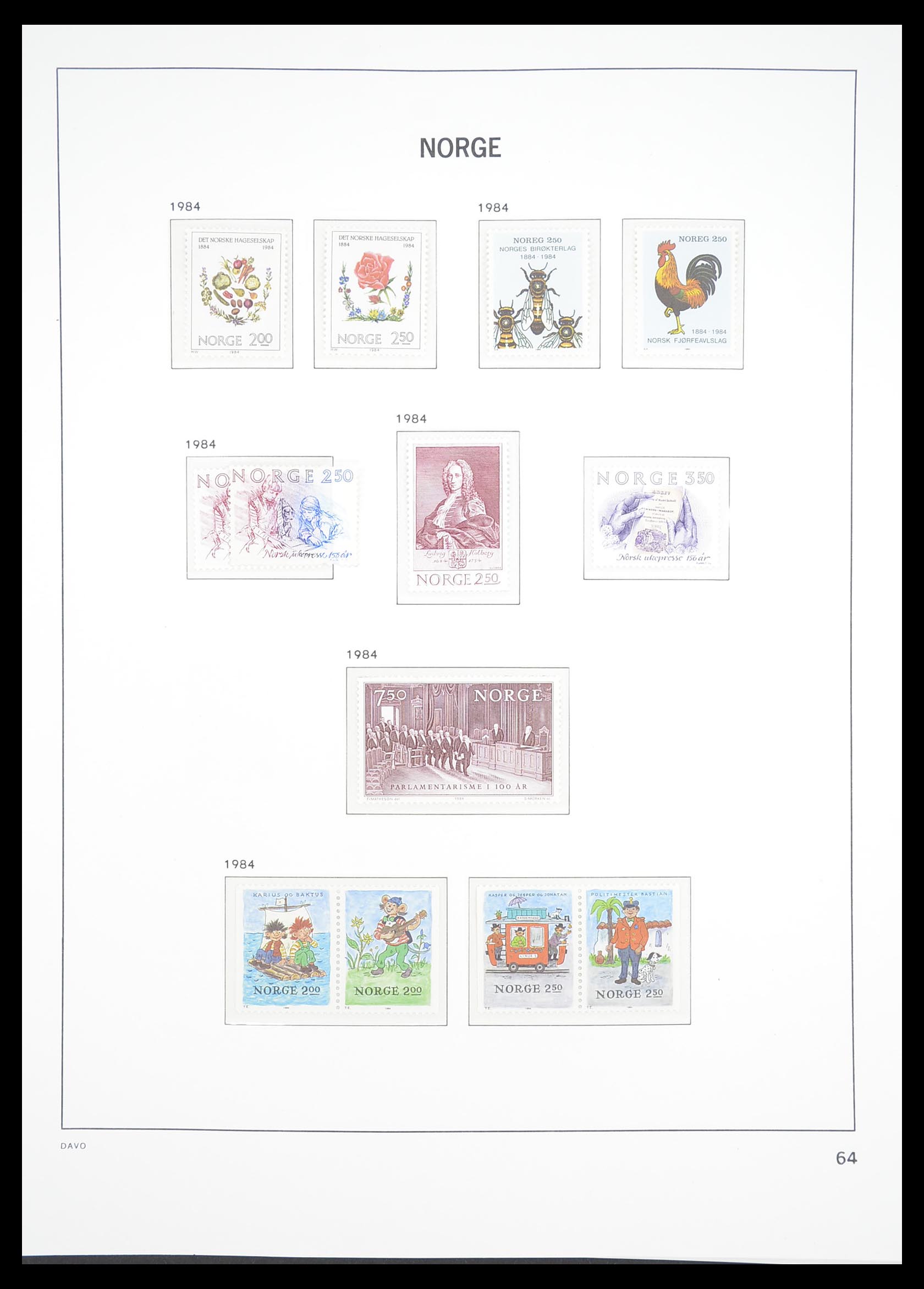 33388 069 - Stamp collection 33388 Norway 1867-2010.
