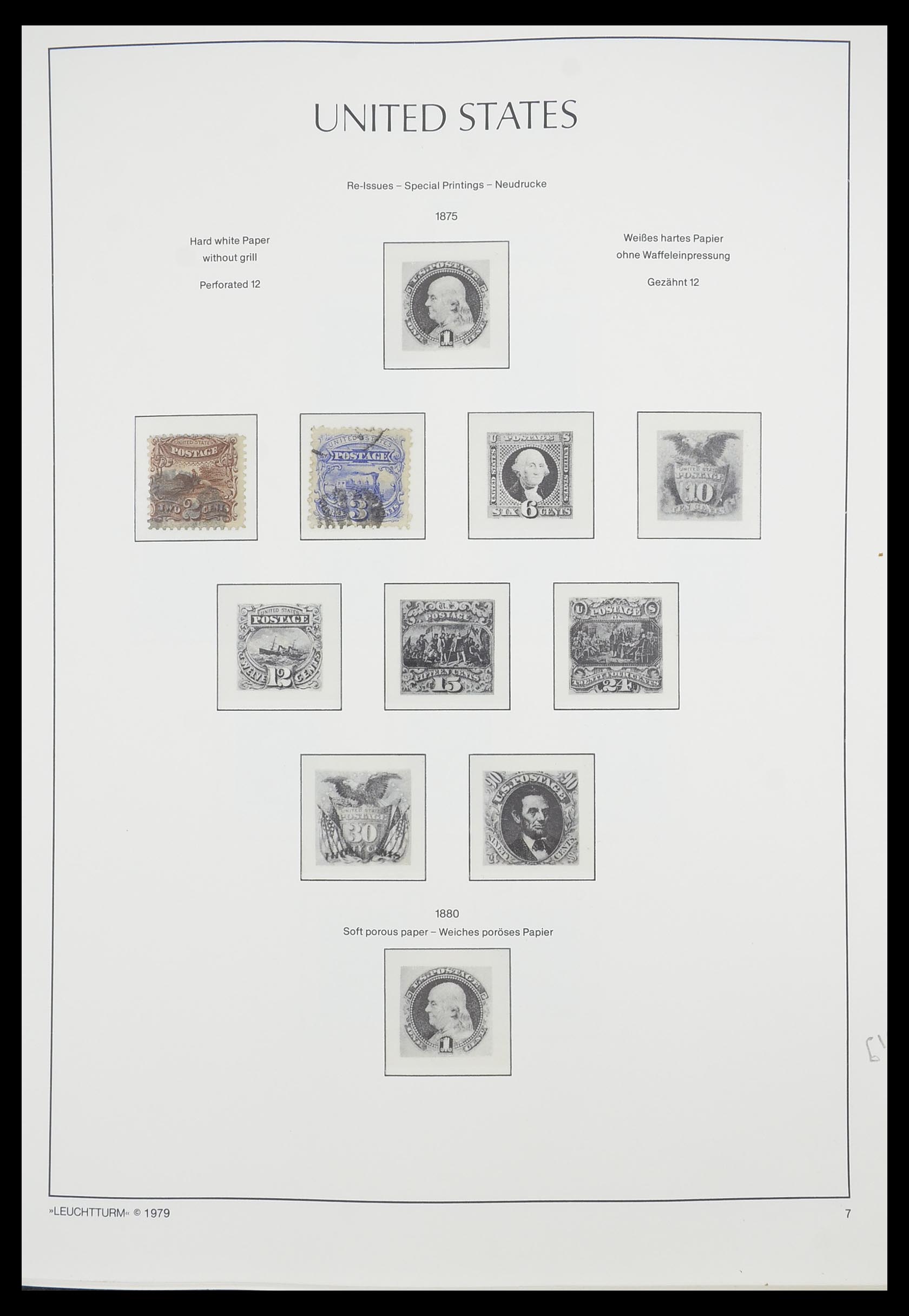 33415 007 - Postzegelverzameling 33415 USA 1851-1964.