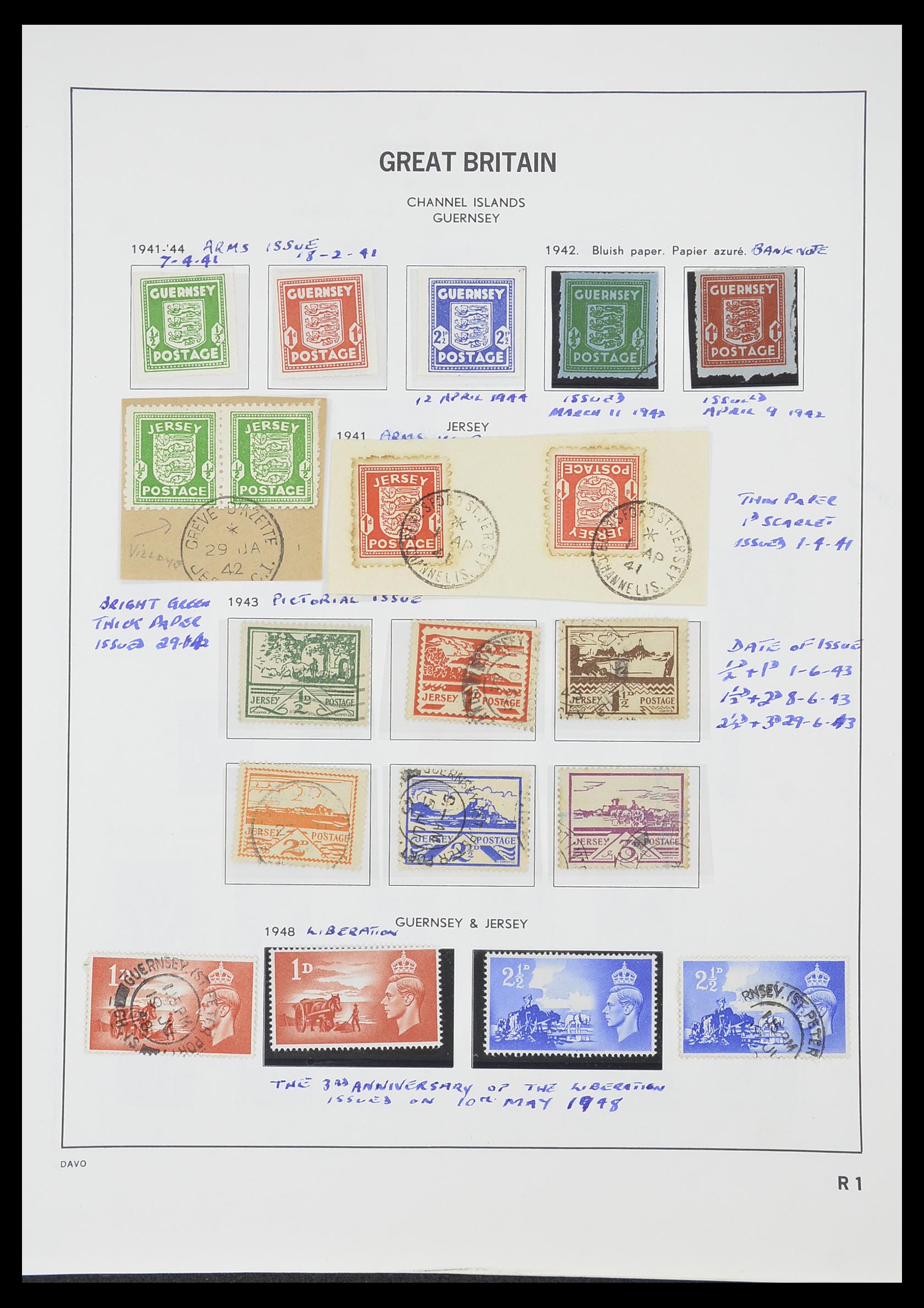 33419 104 - Postzegelverzameling 33419 Engeland 1875-1993.
