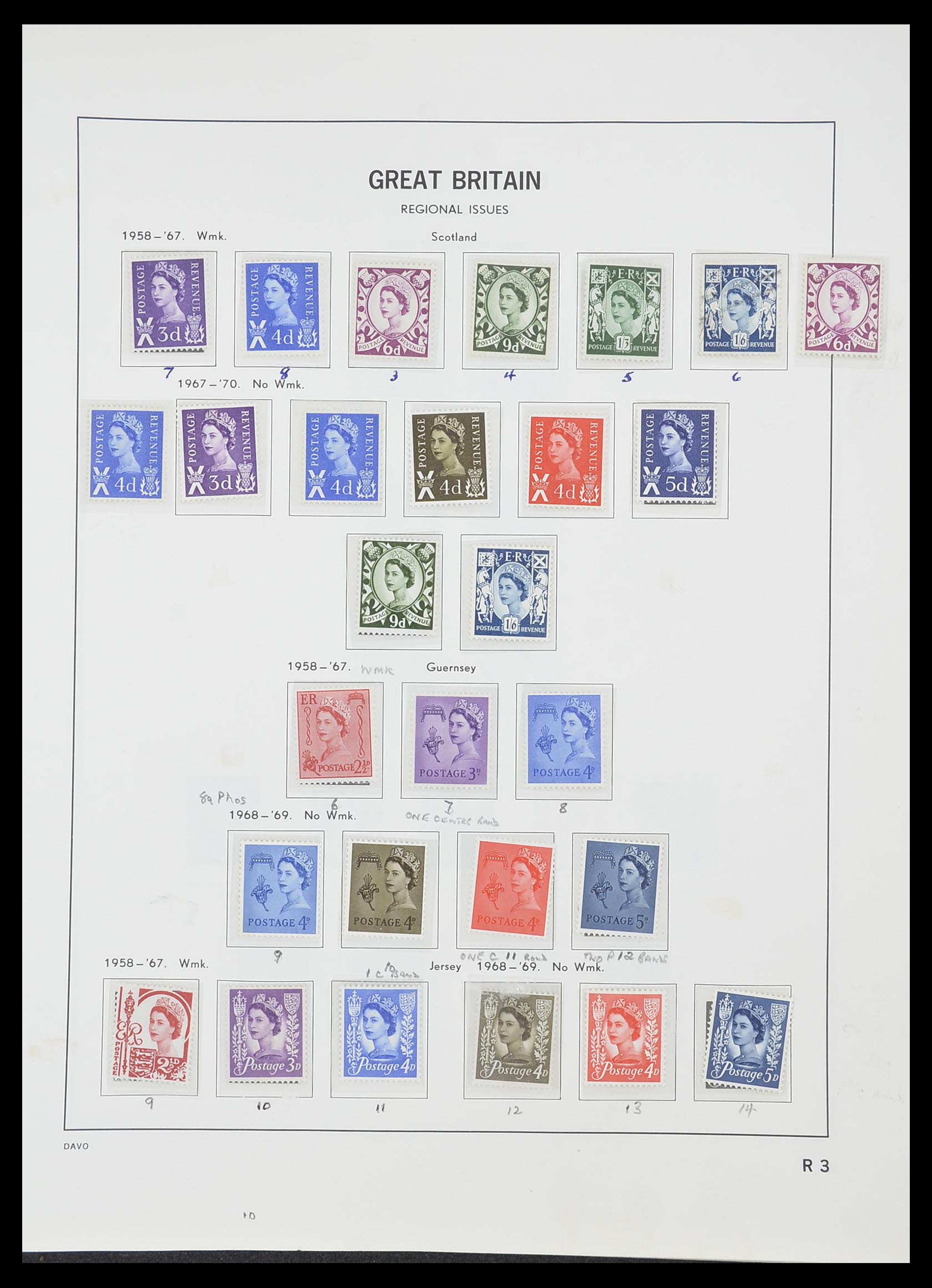 33419 106 - Postzegelverzameling 33419 Engeland 1875-1993.