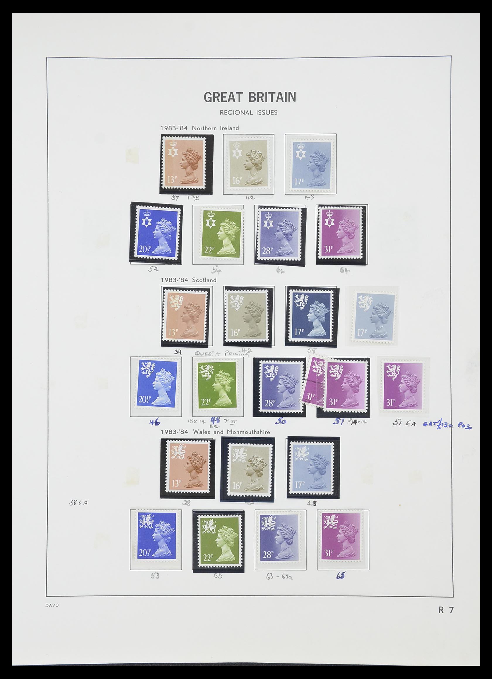 33419 112 - Postzegelverzameling 33419 Engeland 1875-1993.