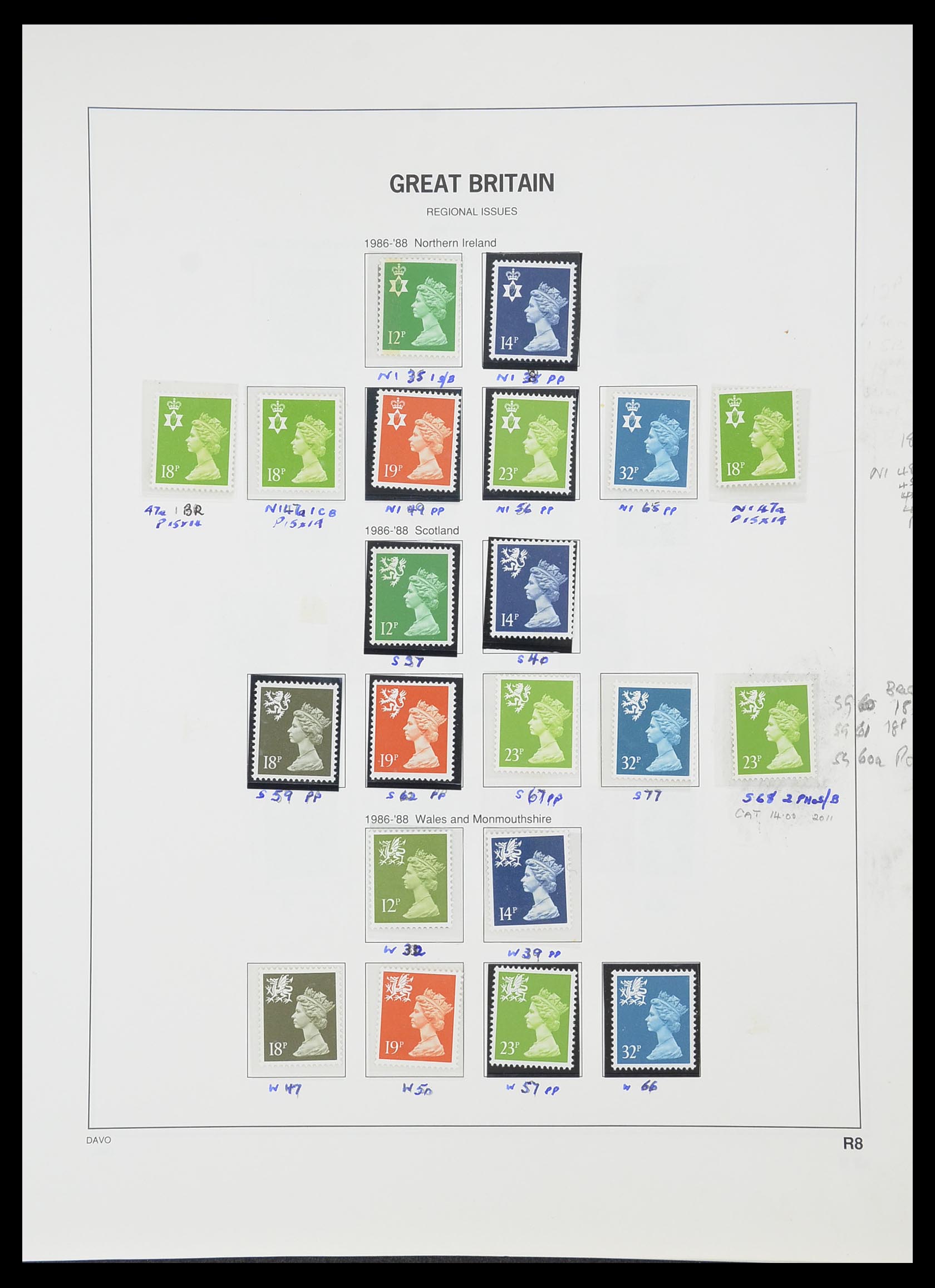 33419 113 - Postzegelverzameling 33419 Engeland 1875-1993.