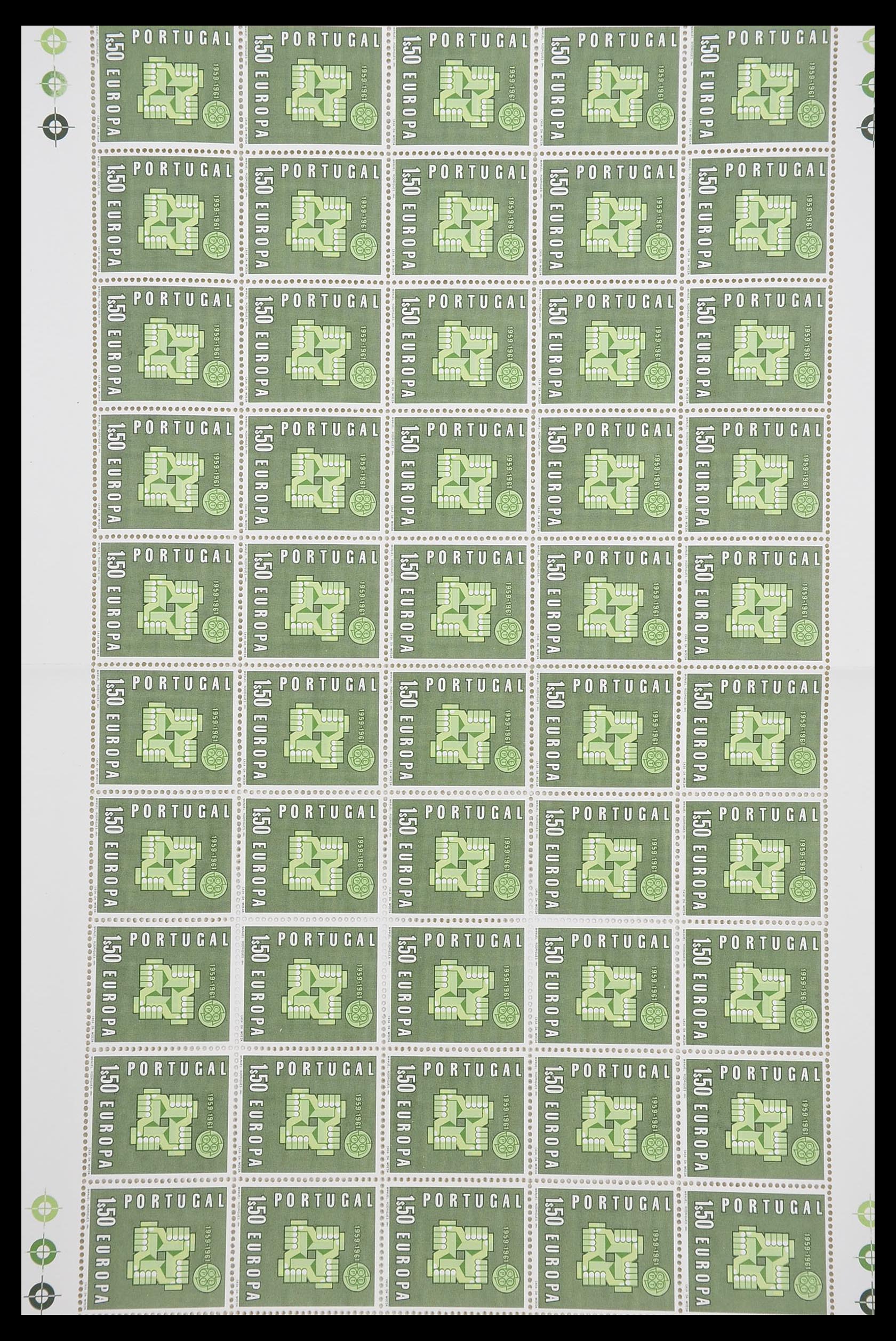 33446 204 - Postzegelverzameling 33446 Europa CEPT 1956-1961 engros.