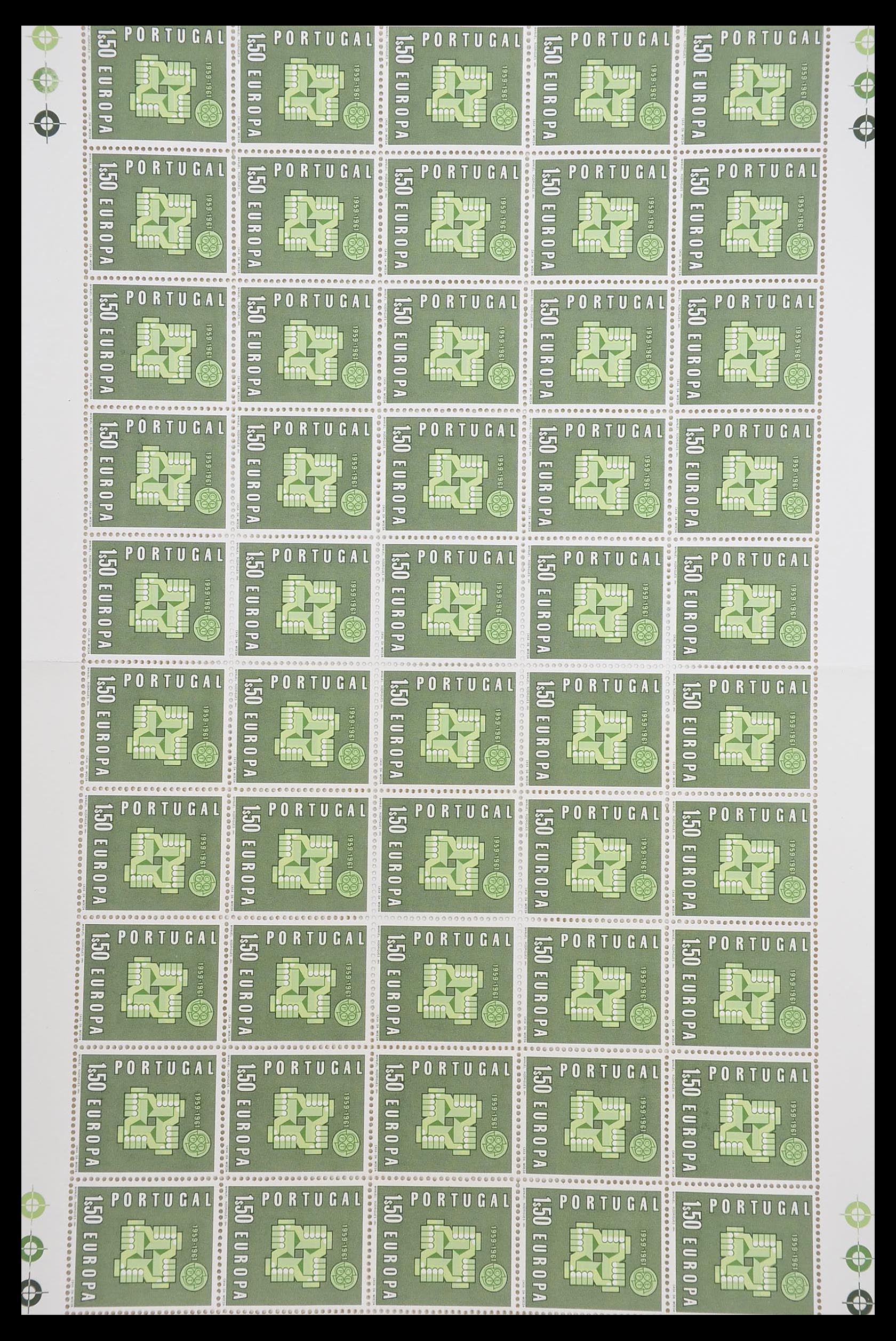 33446 205 - Postzegelverzameling 33446 Europa CEPT 1956-1961 engros.