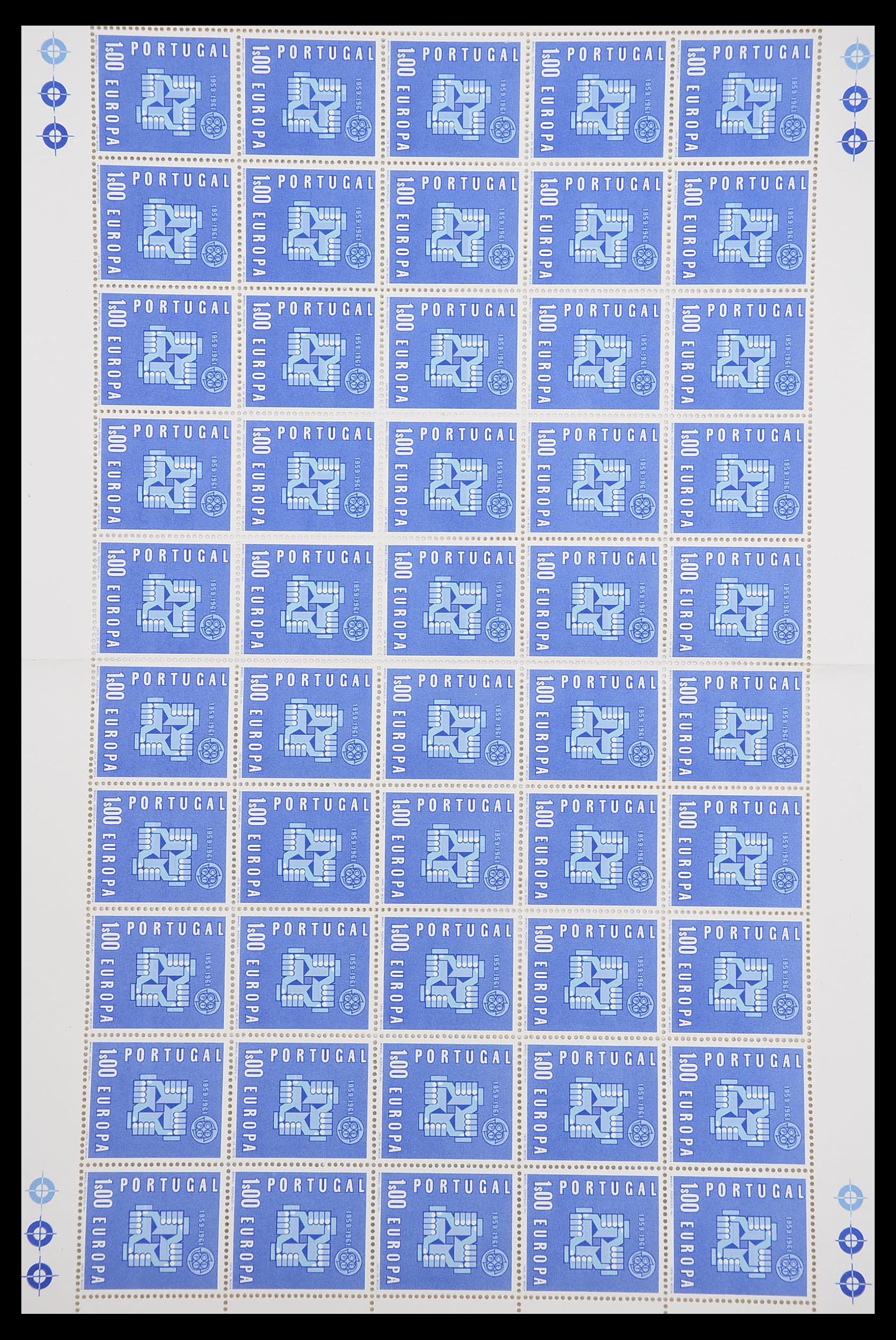 33446 206 - Postzegelverzameling 33446 Europa CEPT 1956-1961 engros.