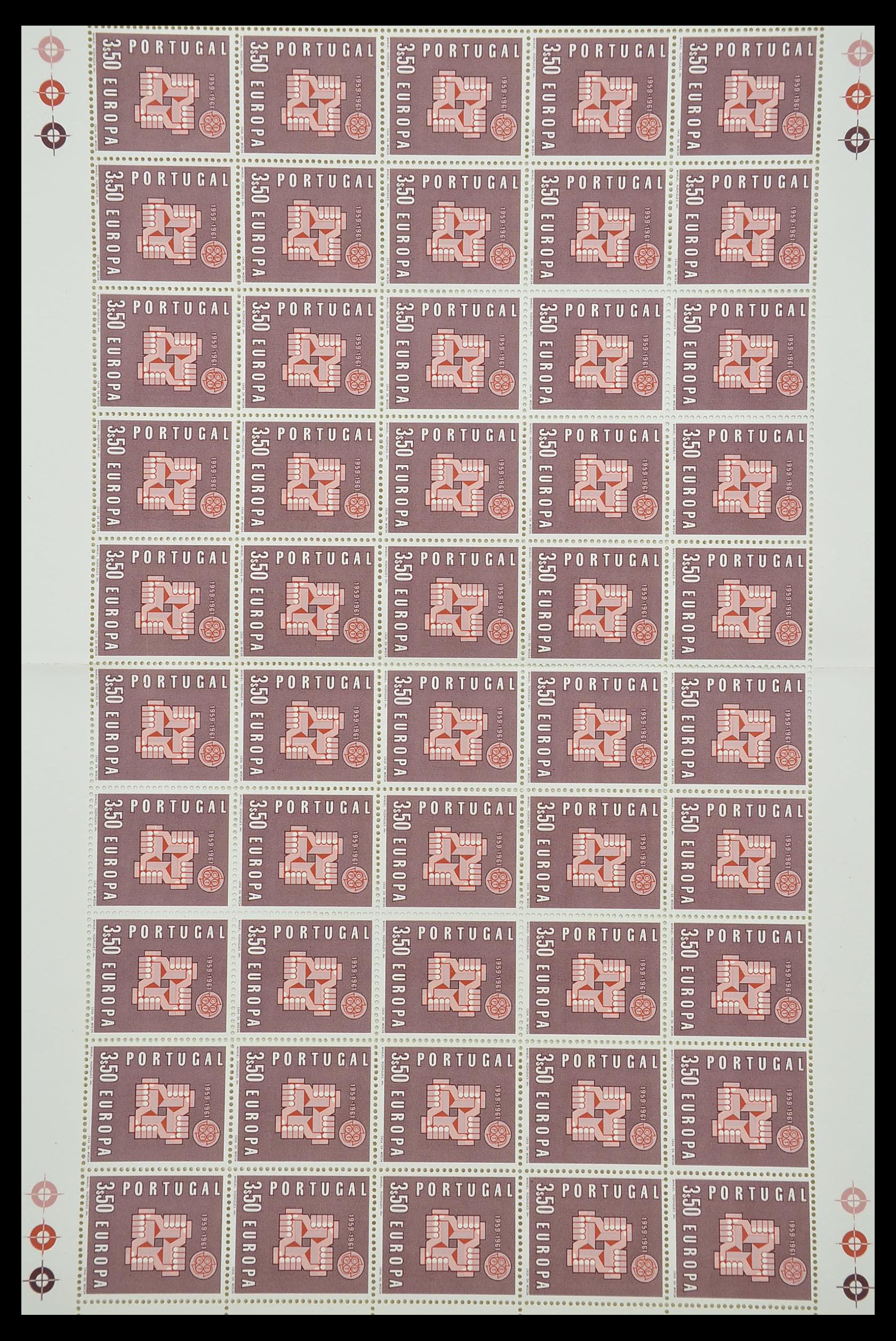 33446 214 - Postzegelverzameling 33446 Europa CEPT 1956-1961 engros.