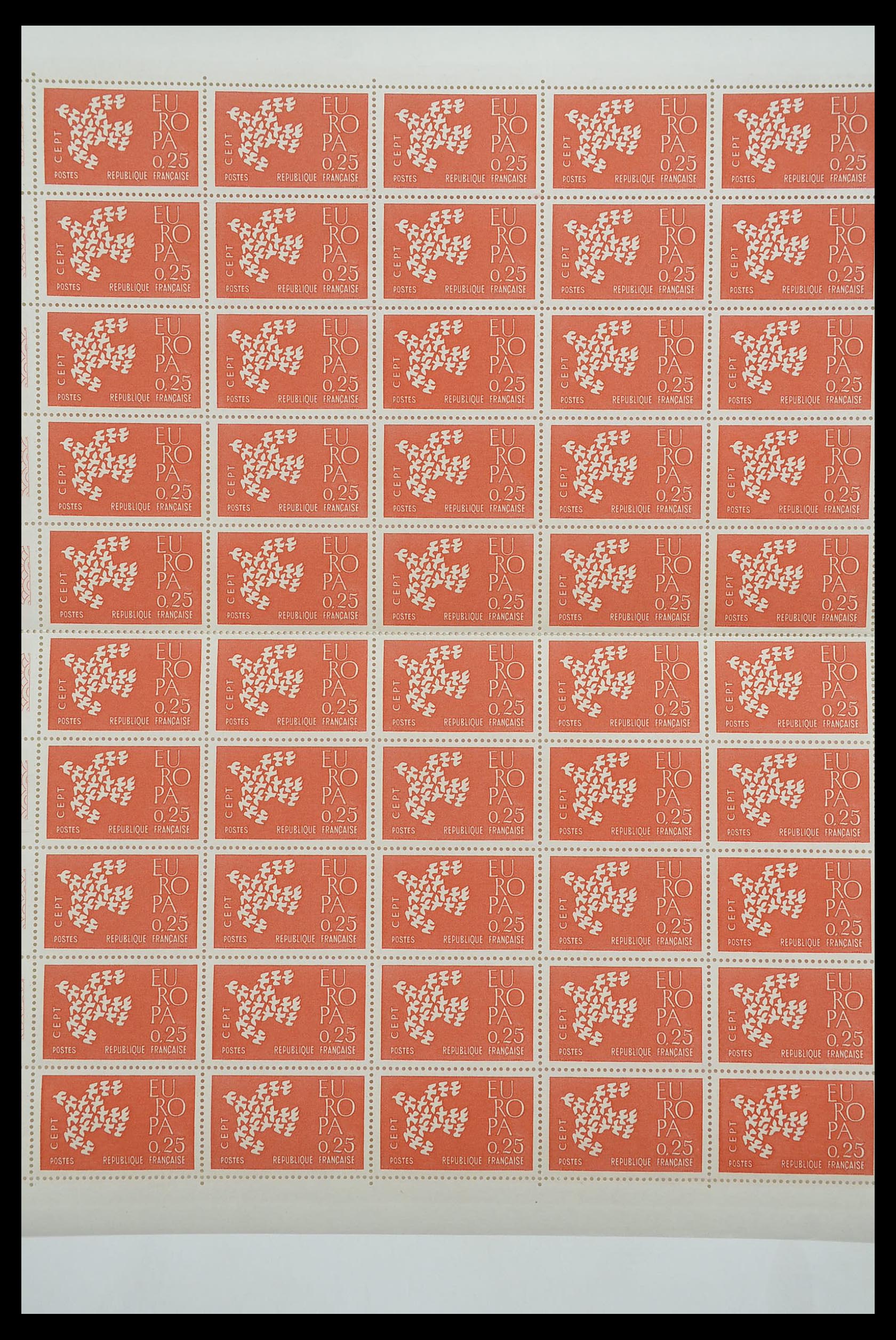 33446 216 - Postzegelverzameling 33446 Europa CEPT 1956-1961 engros.
