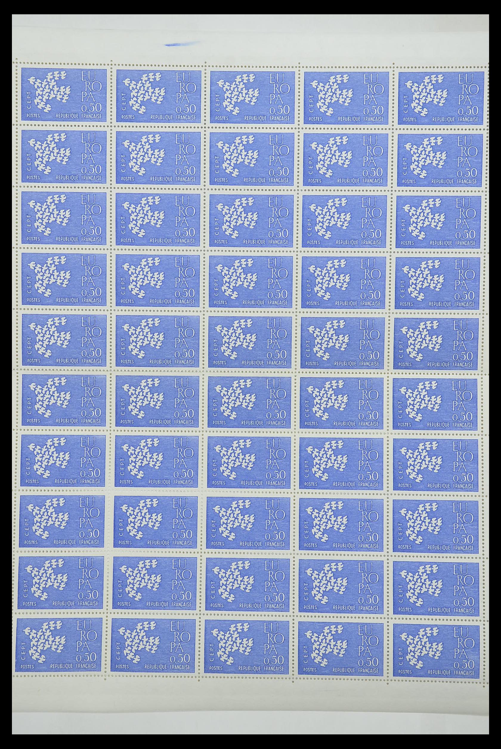 33446 219 - Postzegelverzameling 33446 Europa CEPT 1956-1961 engros.