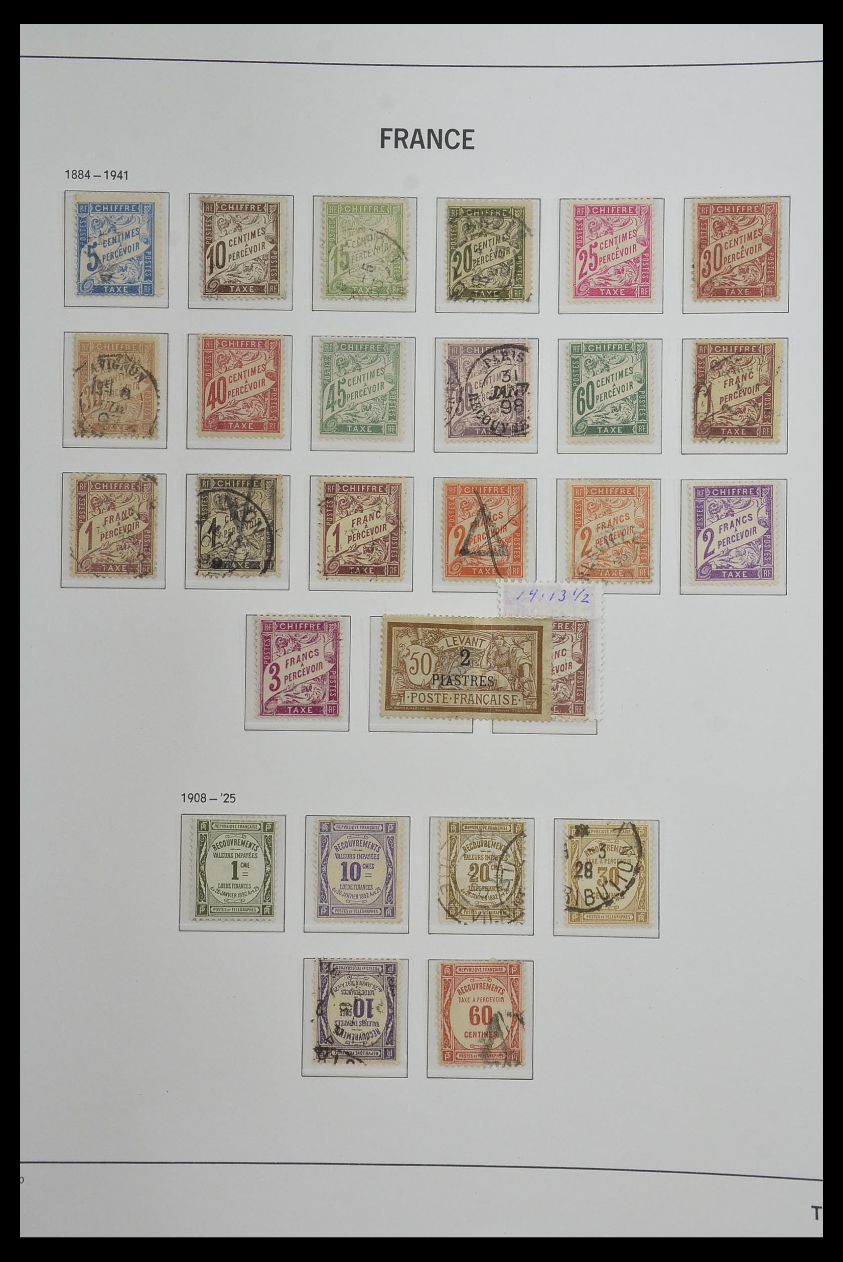 33480 062 - Postzegelverzameling 33480 Frankrijk 1849-1993.