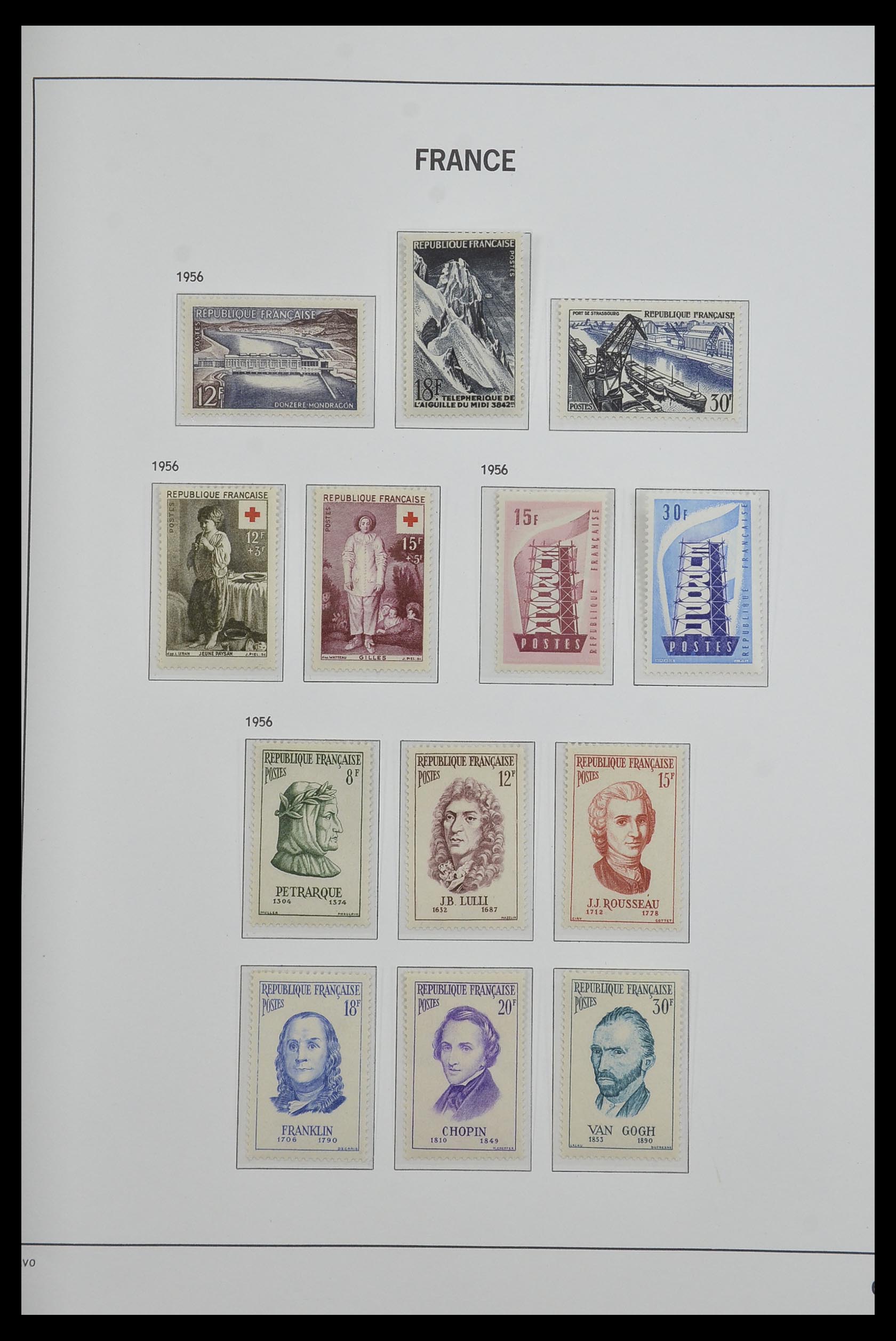 33480 081 - Postzegelverzameling 33480 Frankrijk 1849-1993.