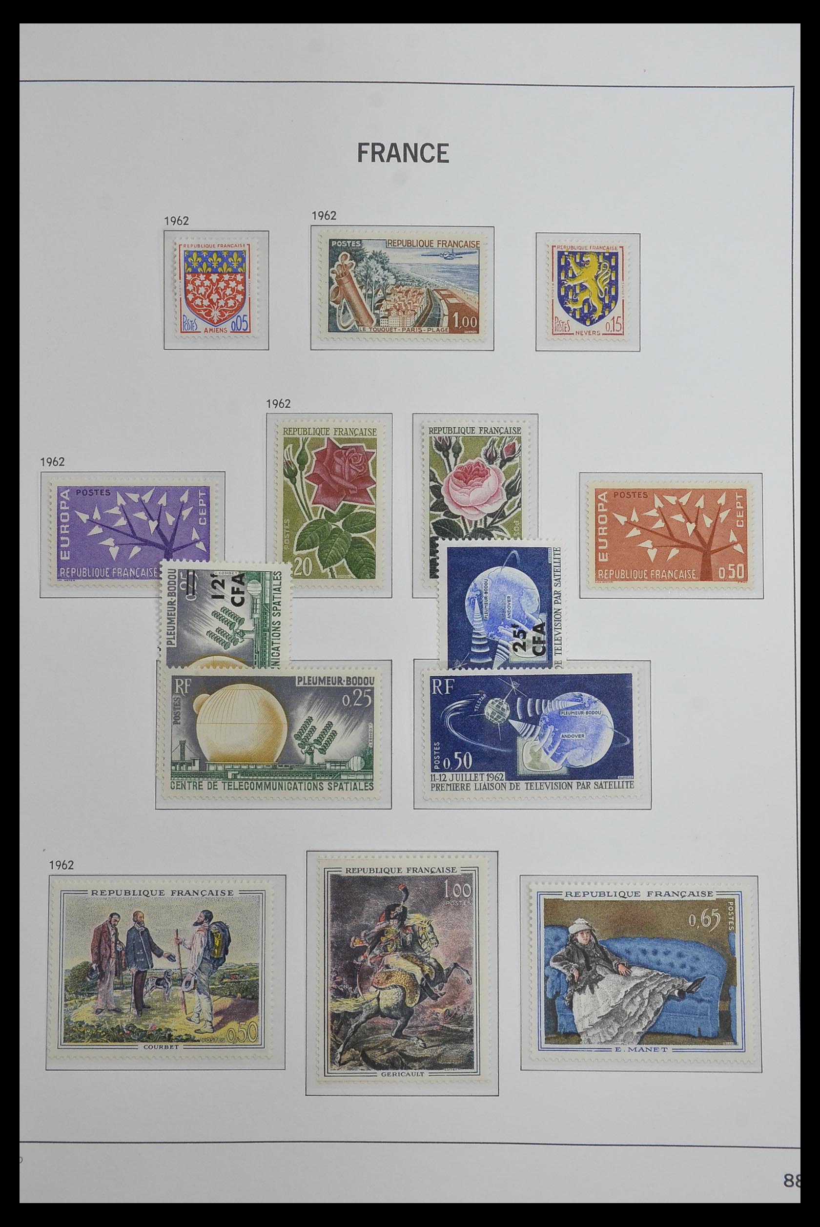 33480 101 - Postzegelverzameling 33480 Frankrijk 1849-1993.