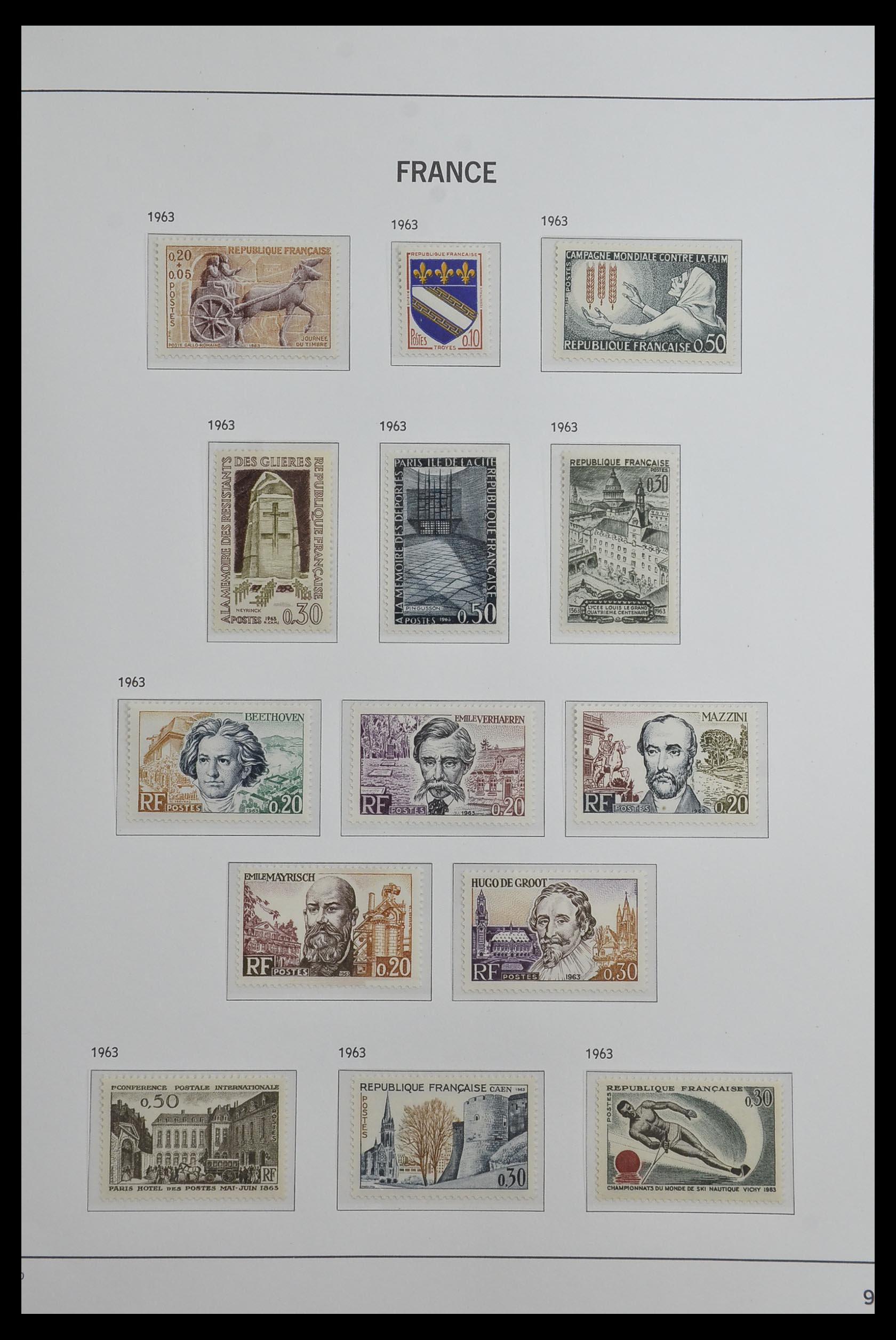 33480 103 - Postzegelverzameling 33480 Frankrijk 1849-1993.
