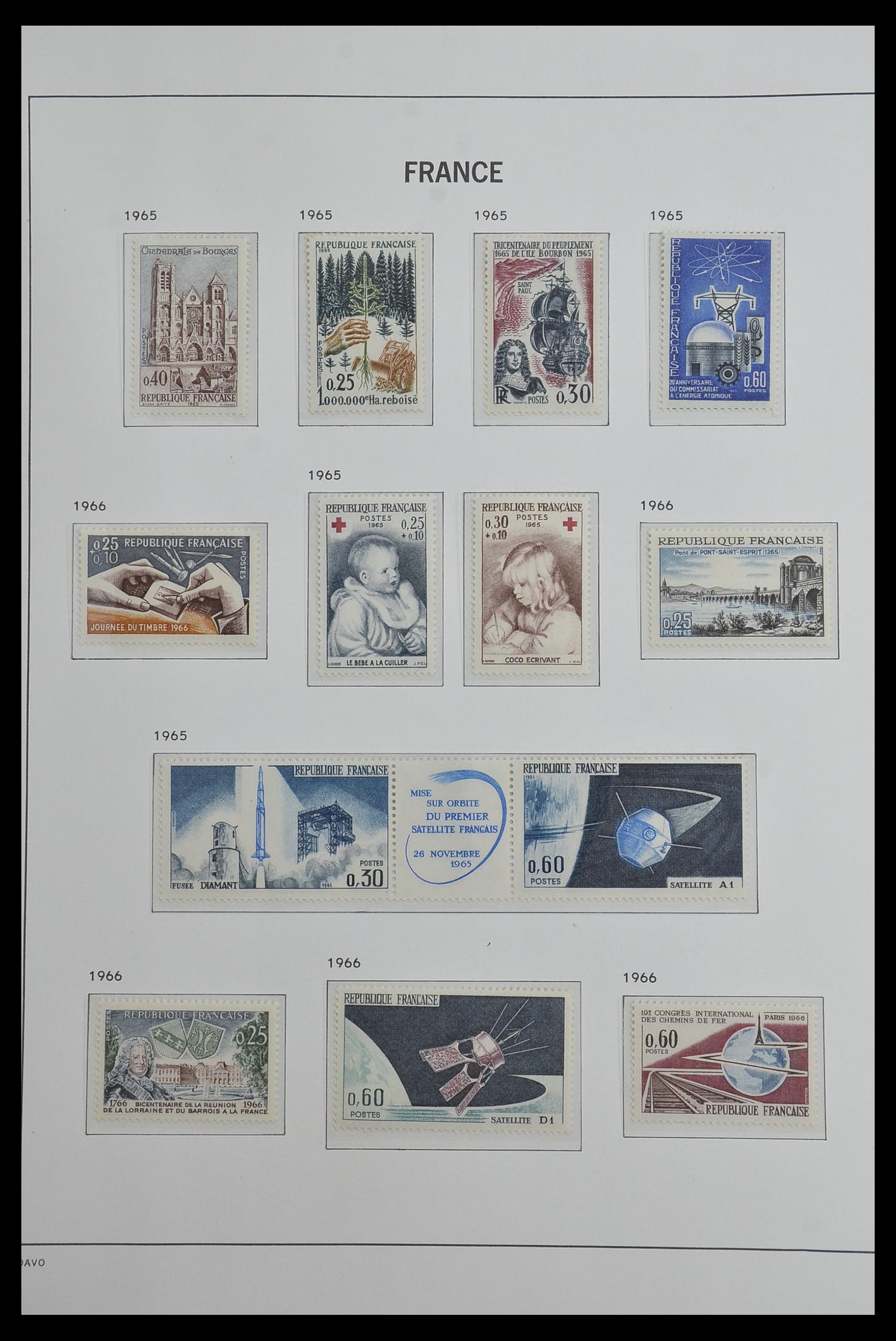 33480 110 - Postzegelverzameling 33480 Frankrijk 1849-1993.
