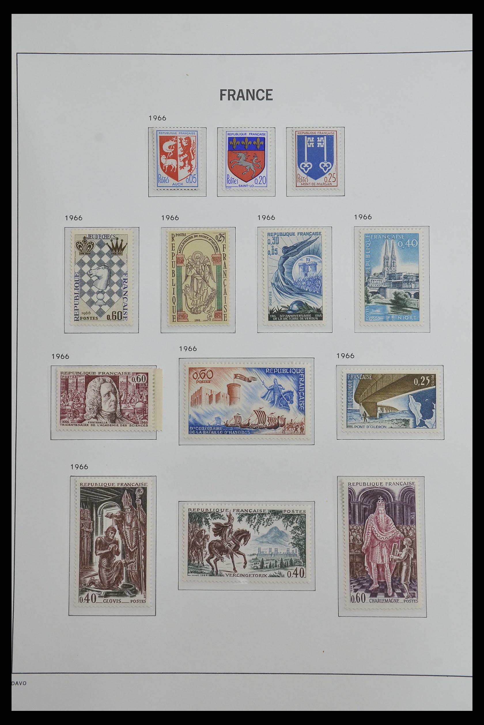33480 112 - Postzegelverzameling 33480 Frankrijk 1849-1993.