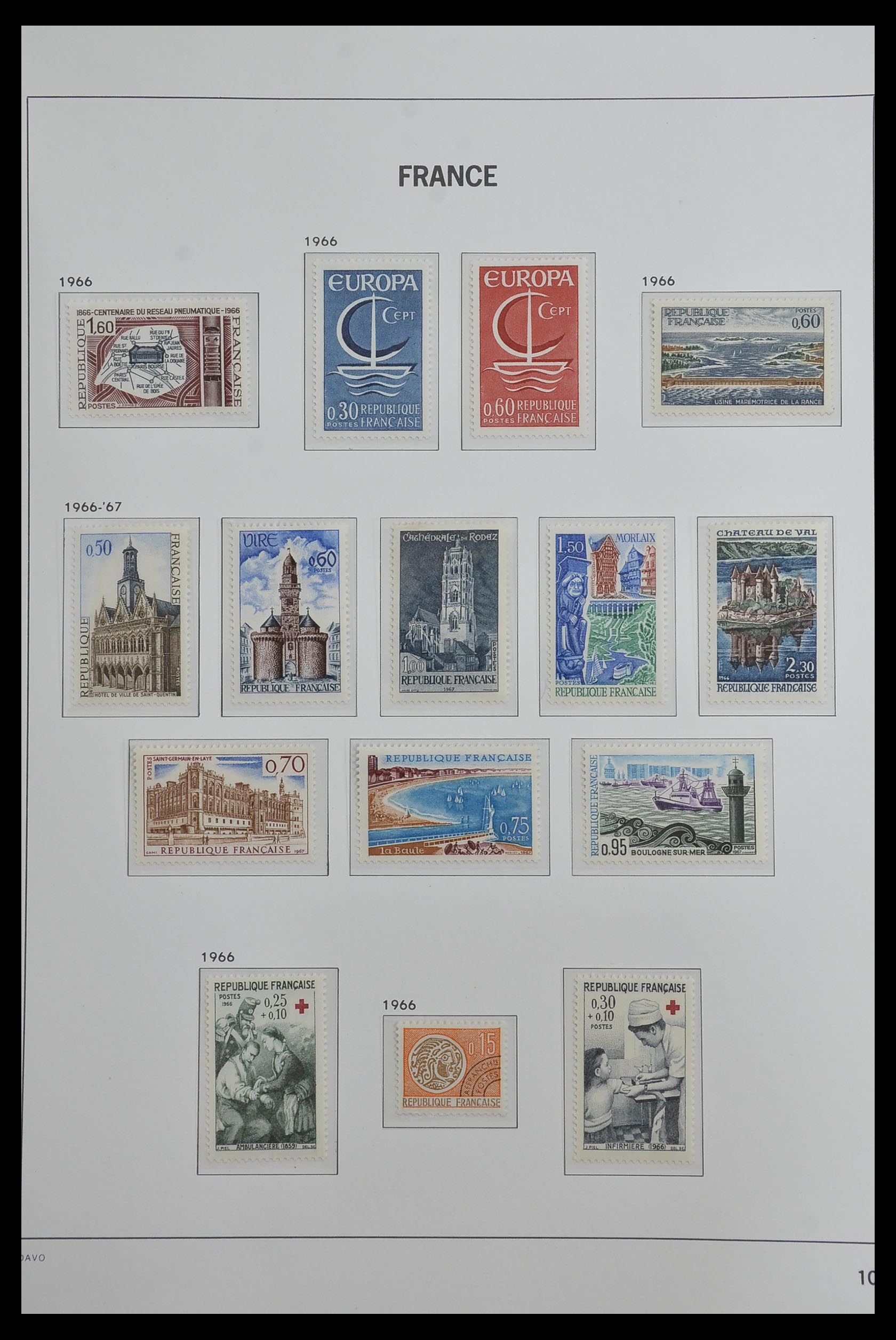 33480 113 - Postzegelverzameling 33480 Frankrijk 1849-1993.
