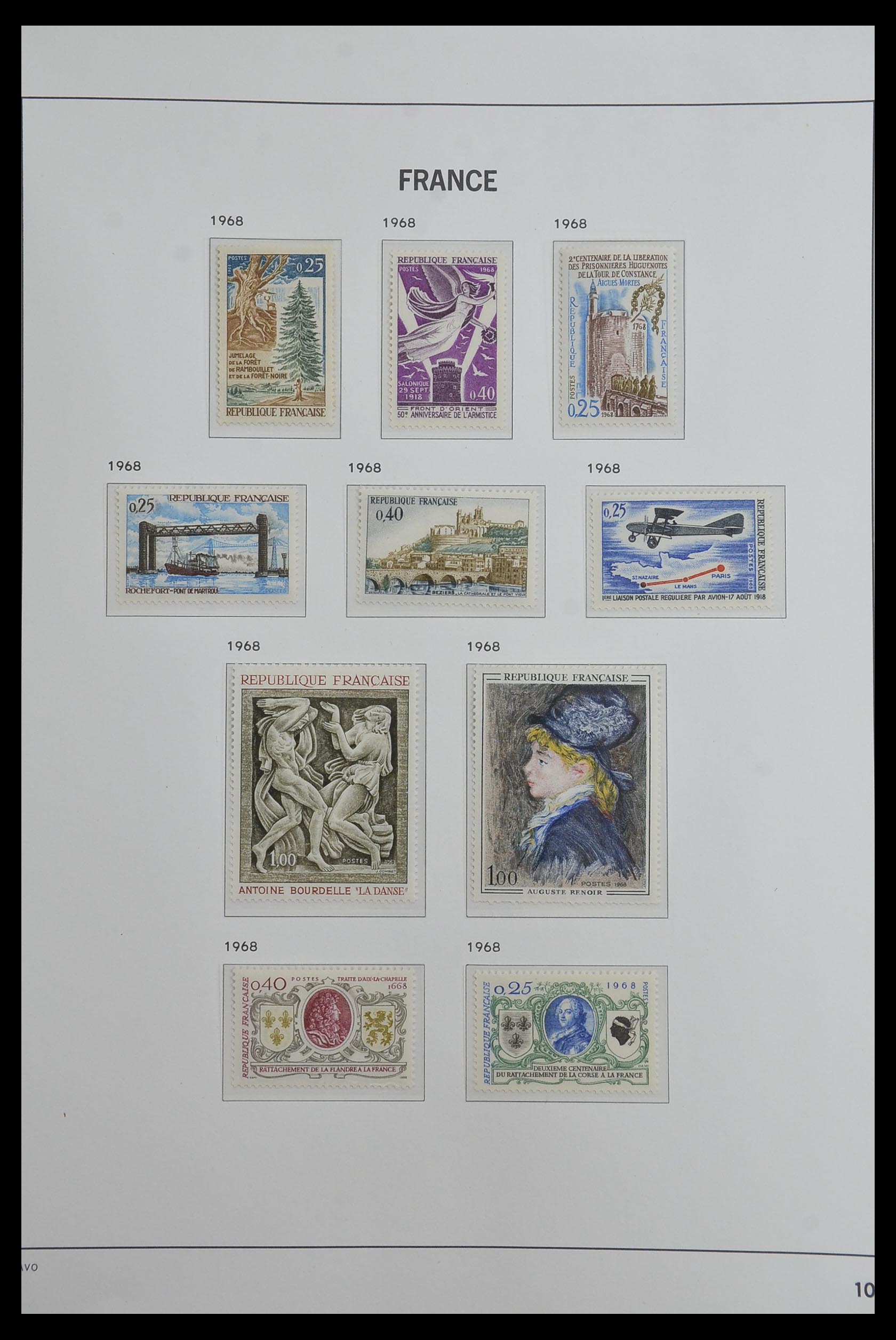 33480 118 - Postzegelverzameling 33480 Frankrijk 1849-1993.