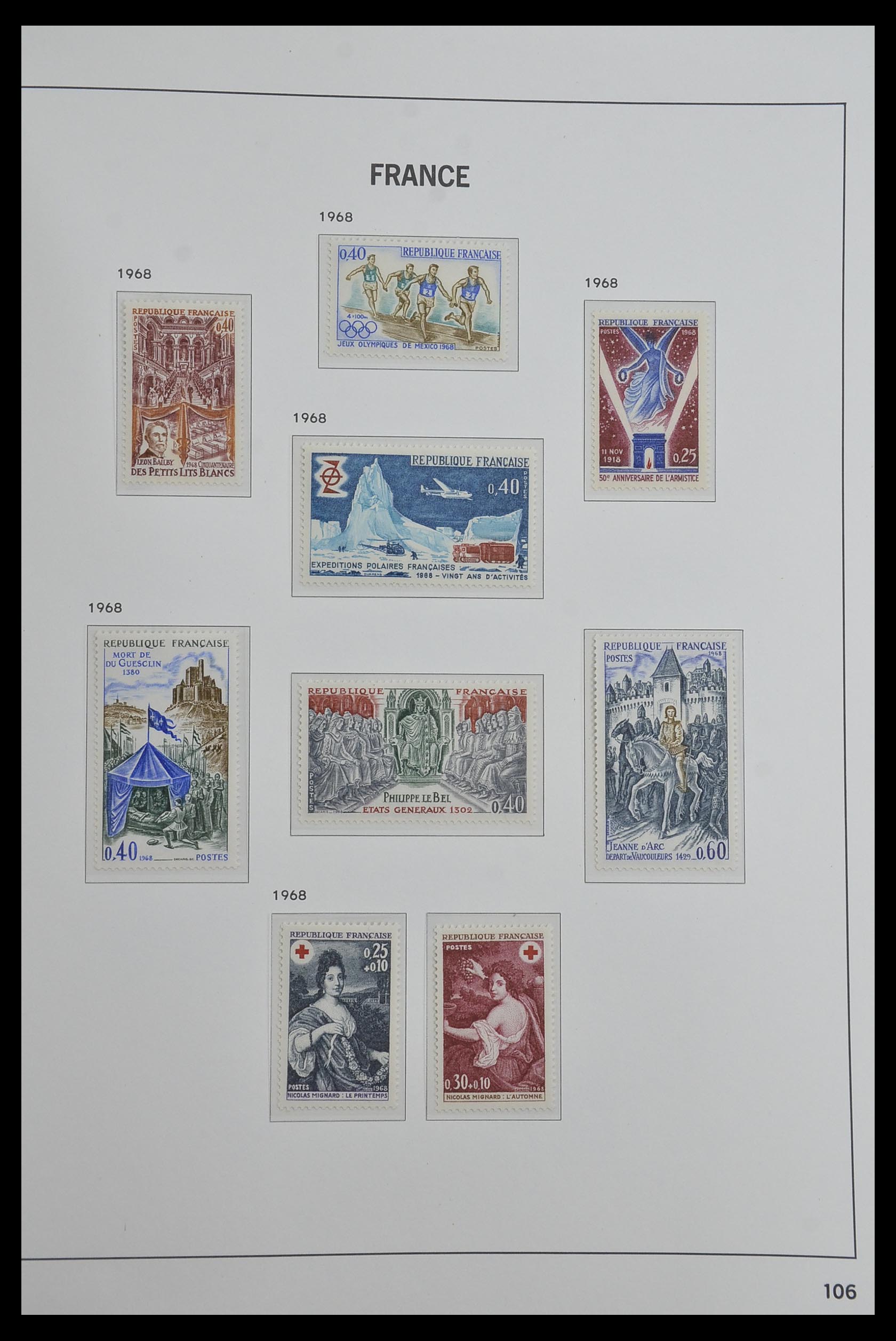 33480 119 - Postzegelverzameling 33480 Frankrijk 1849-1993.