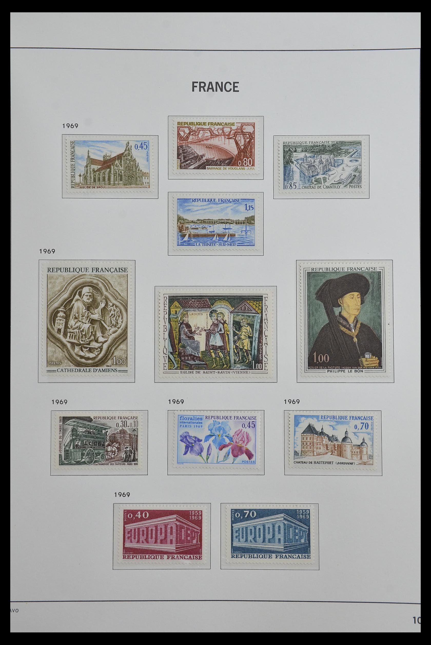 33480 120 - Postzegelverzameling 33480 Frankrijk 1849-1993.