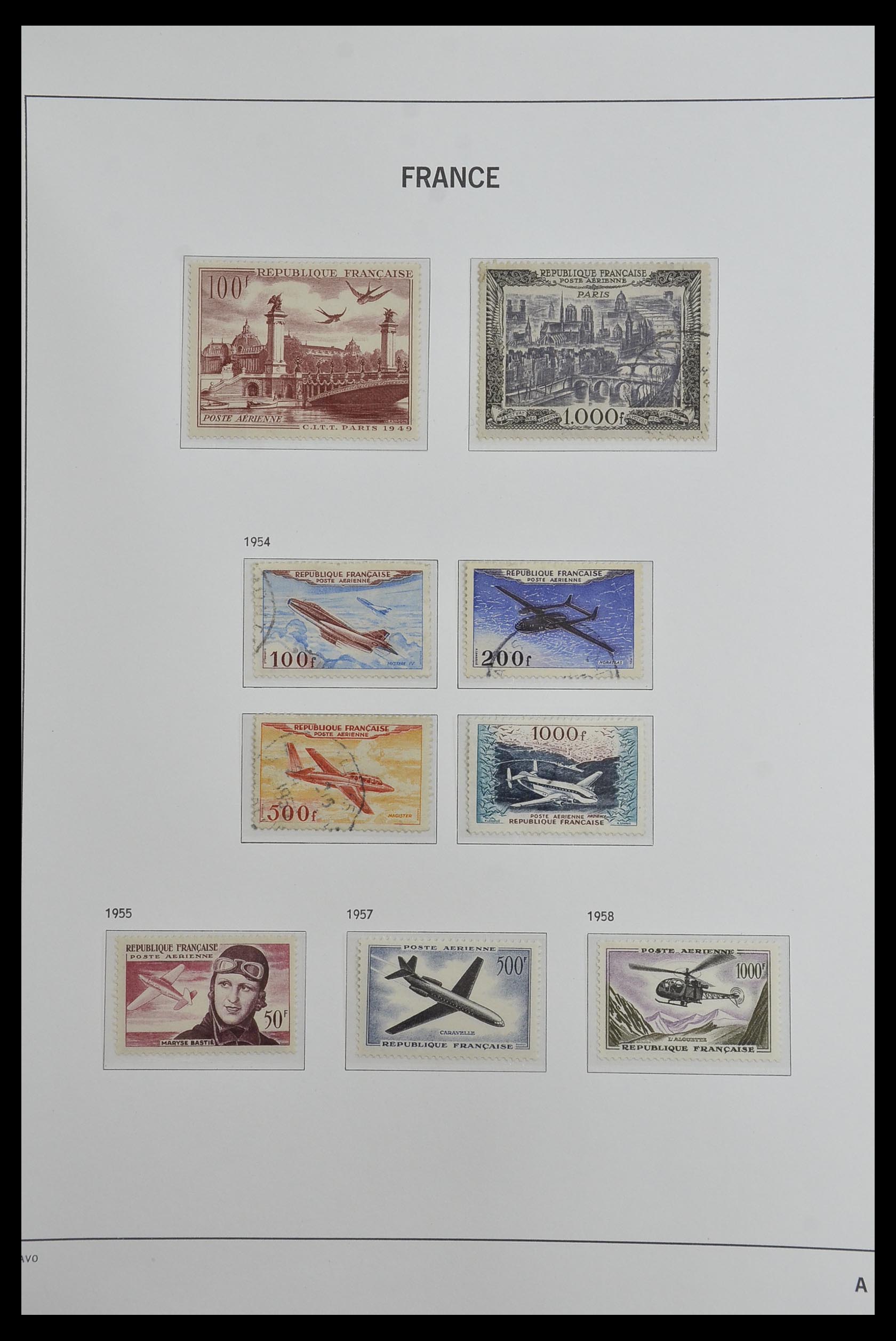 33480 123 - Postzegelverzameling 33480 Frankrijk 1849-1993.
