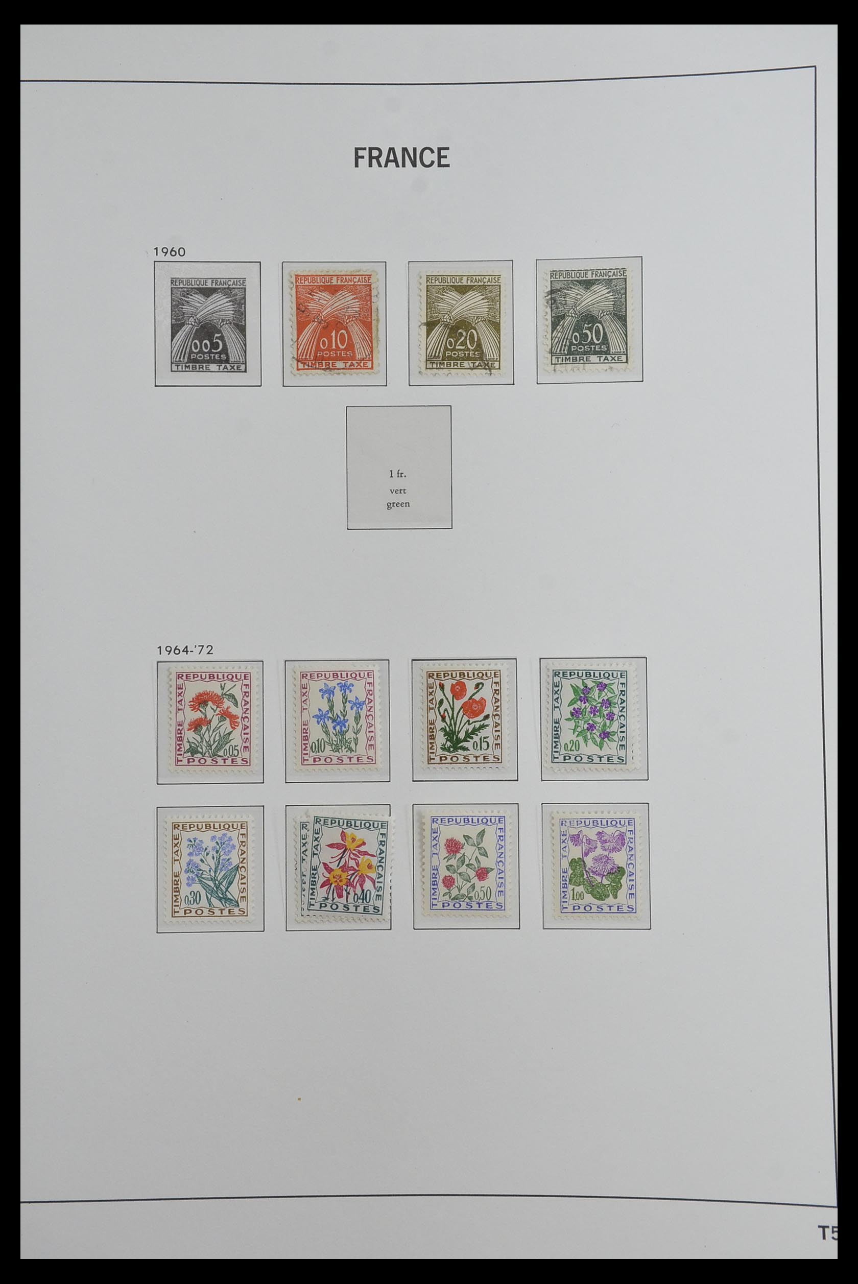 33480 127 - Postzegelverzameling 33480 Frankrijk 1849-1993.