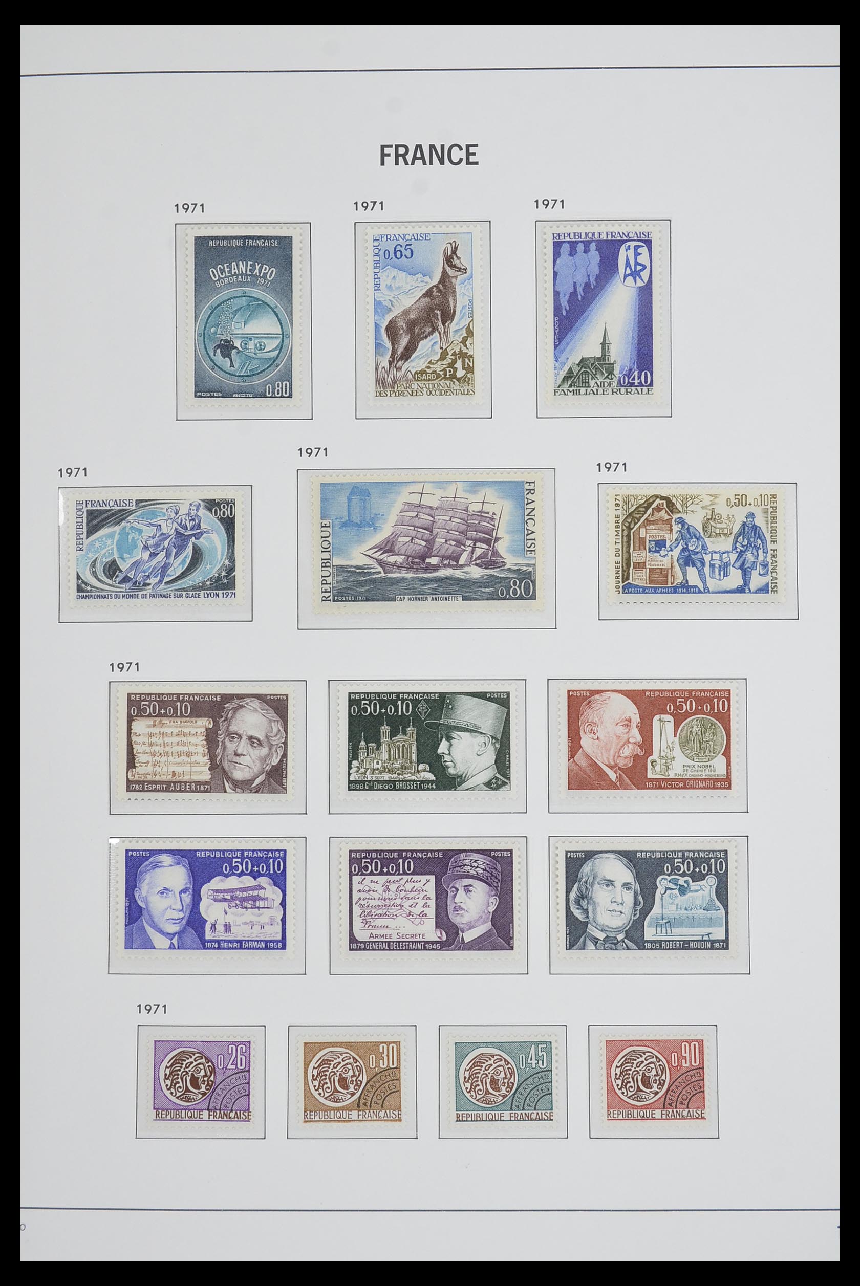 33480 132 - Postzegelverzameling 33480 Frankrijk 1849-1993.