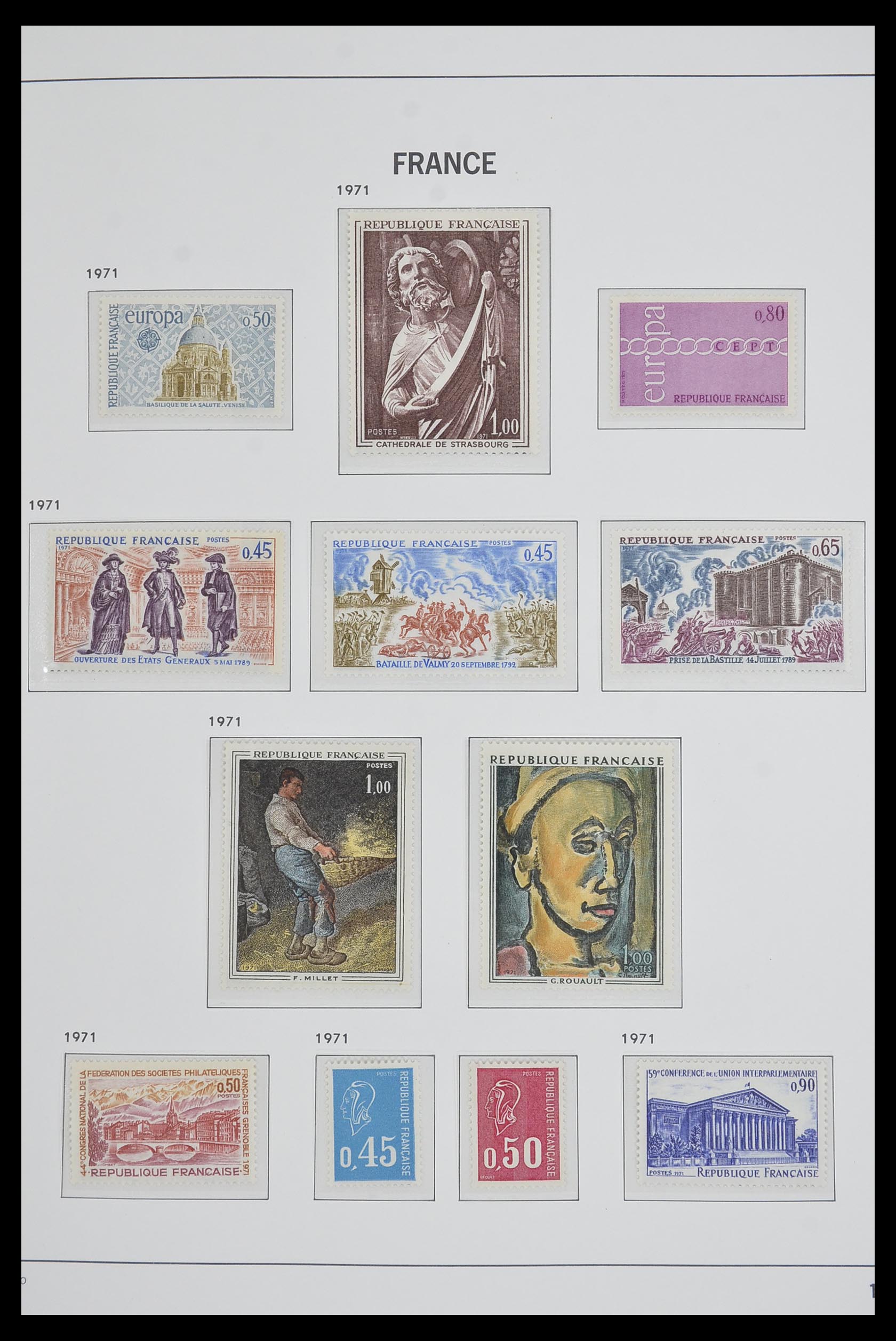 33480 133 - Postzegelverzameling 33480 Frankrijk 1849-1993.